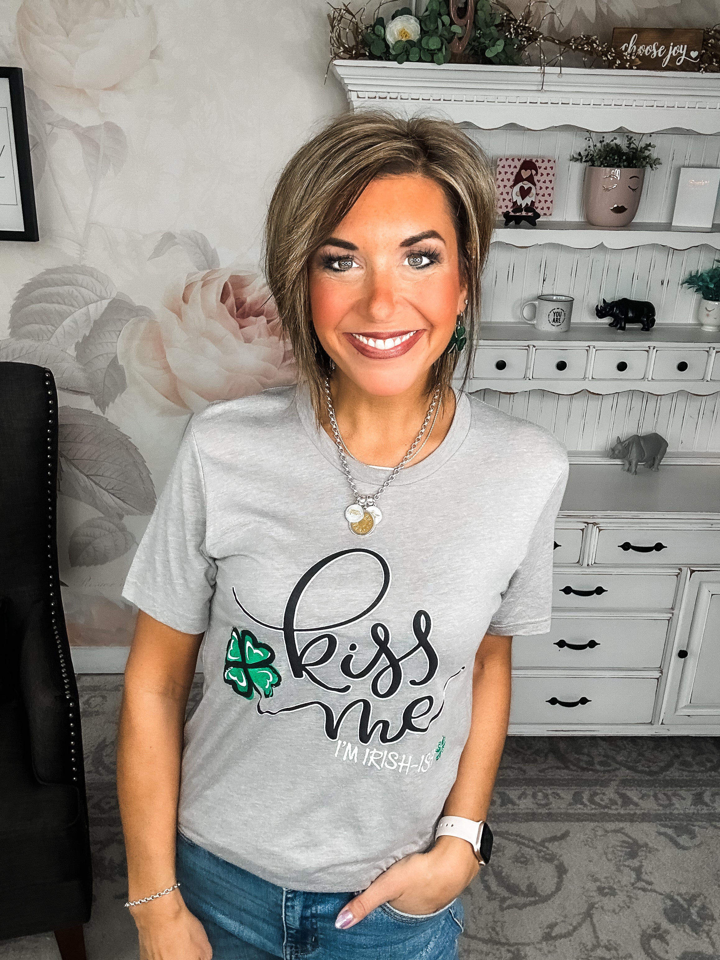 Kiss Me I'm Irish-ish Graphic Tee