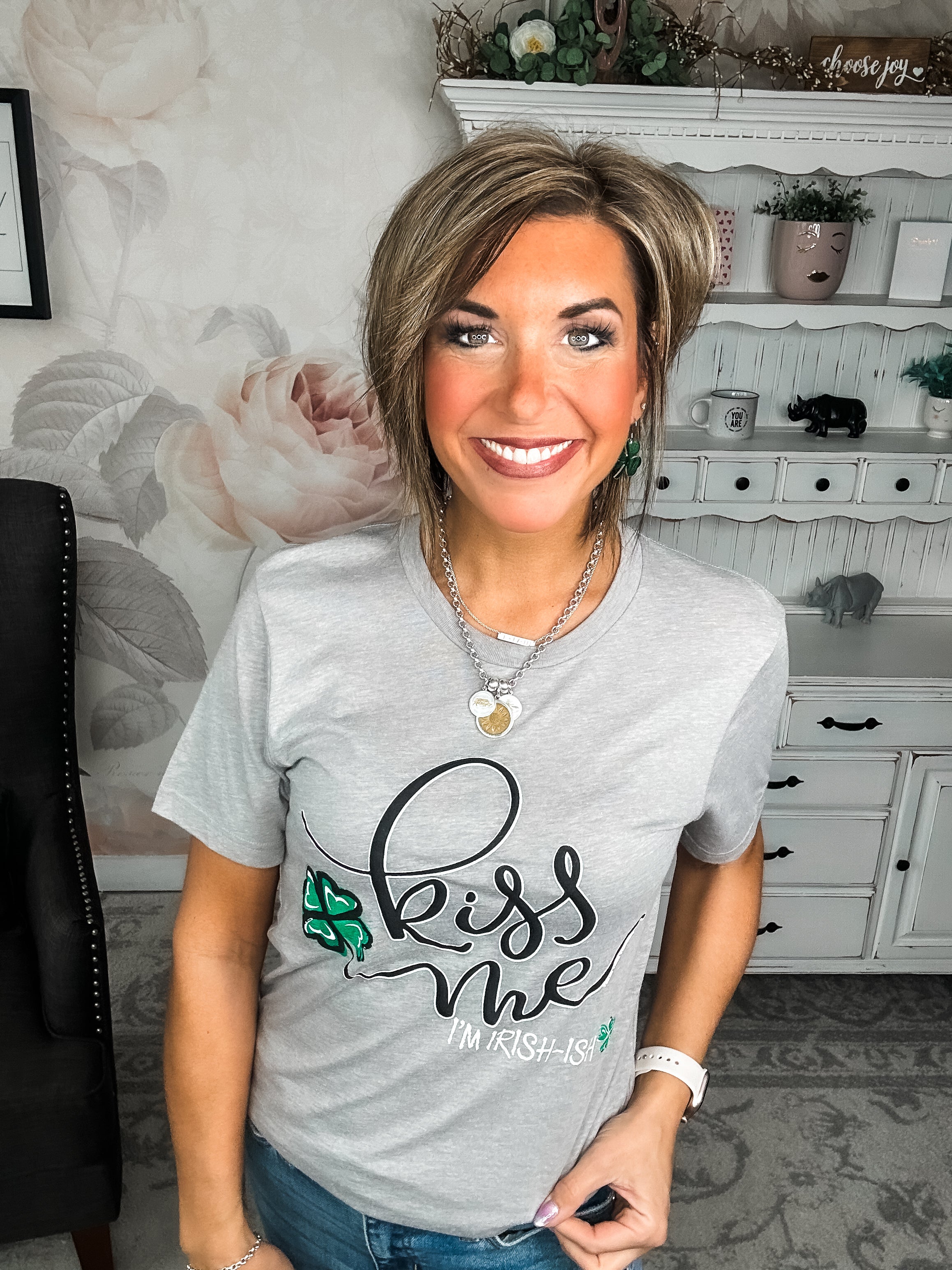 Kiss Me I'm Irish-ish Graphic Tee