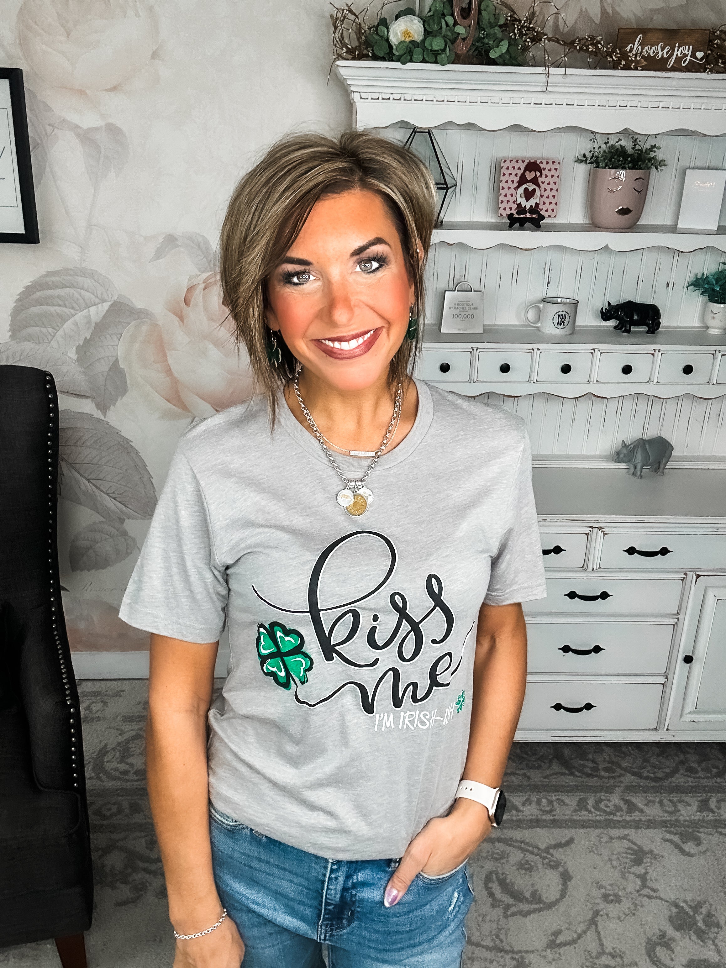 Kiss Me I'm Irish-ish Graphic Tee