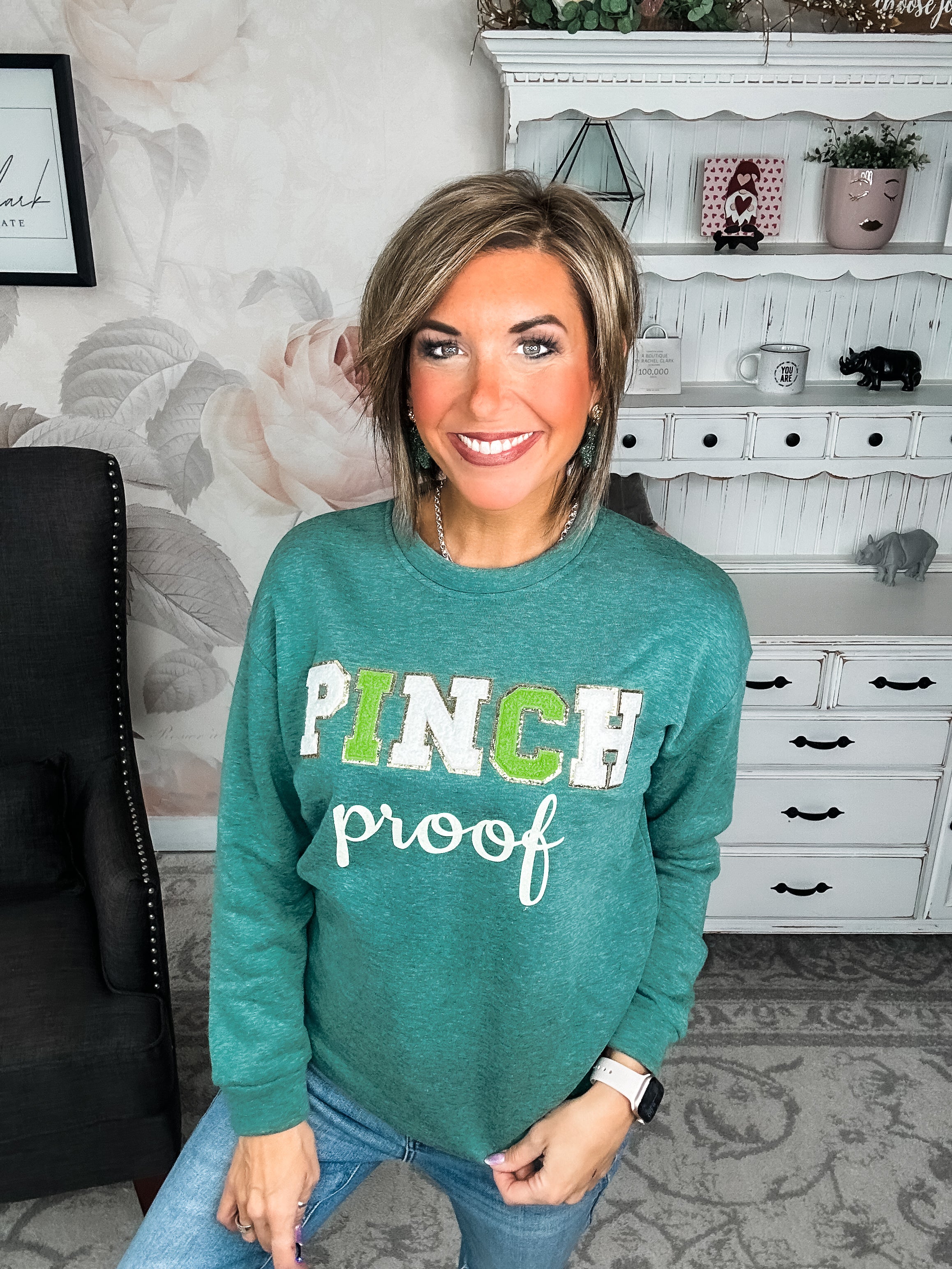 Pinch Proof Chenille Sweatshirt