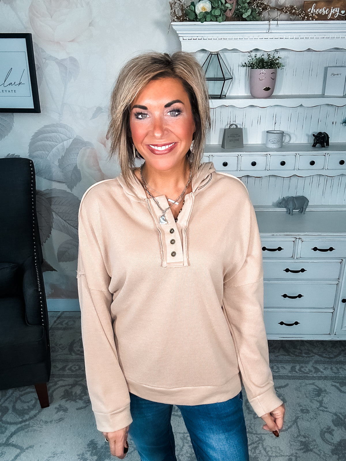 Get Me Through It All Hooded Pullover