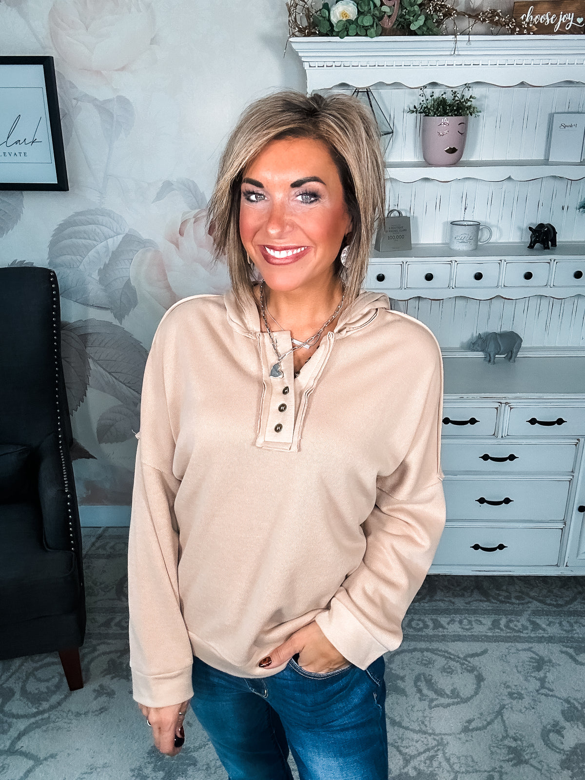 Get Me Through It All Hooded Pullover