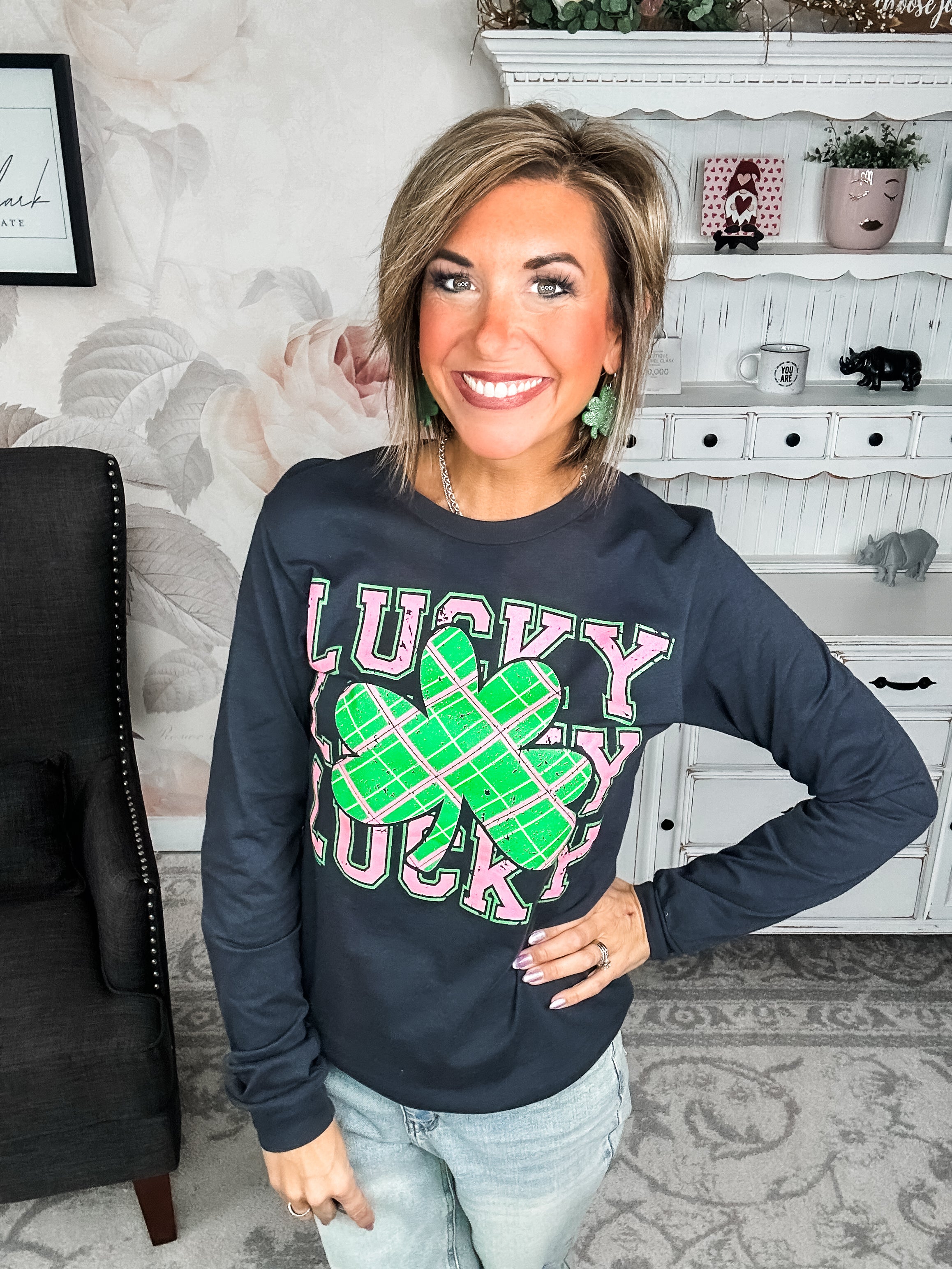 Triple Lucky Graphic Tee