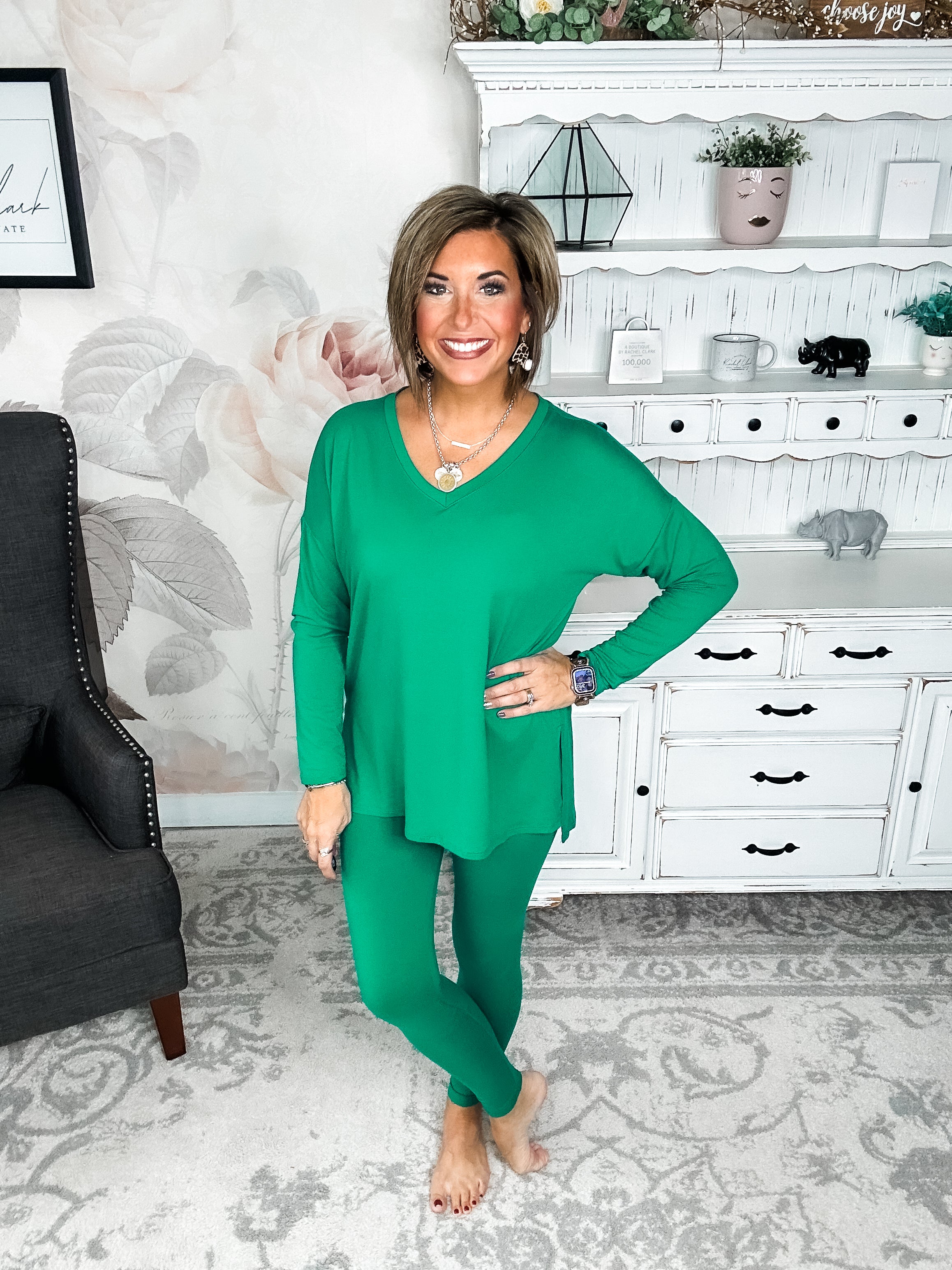 You Can't Resist This Lounge Set - Forest