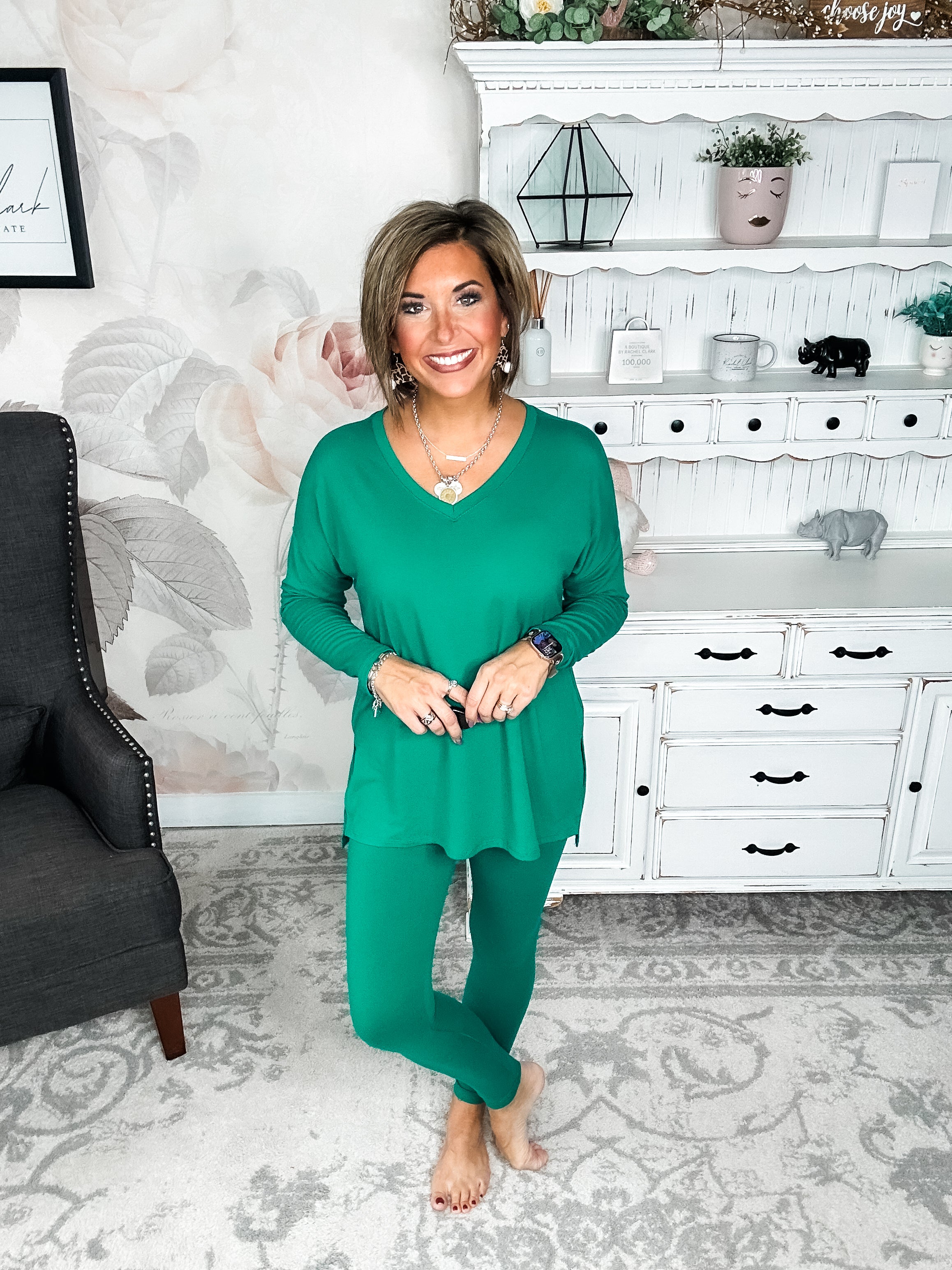 You Can't Resist This Lounge Set - Forest