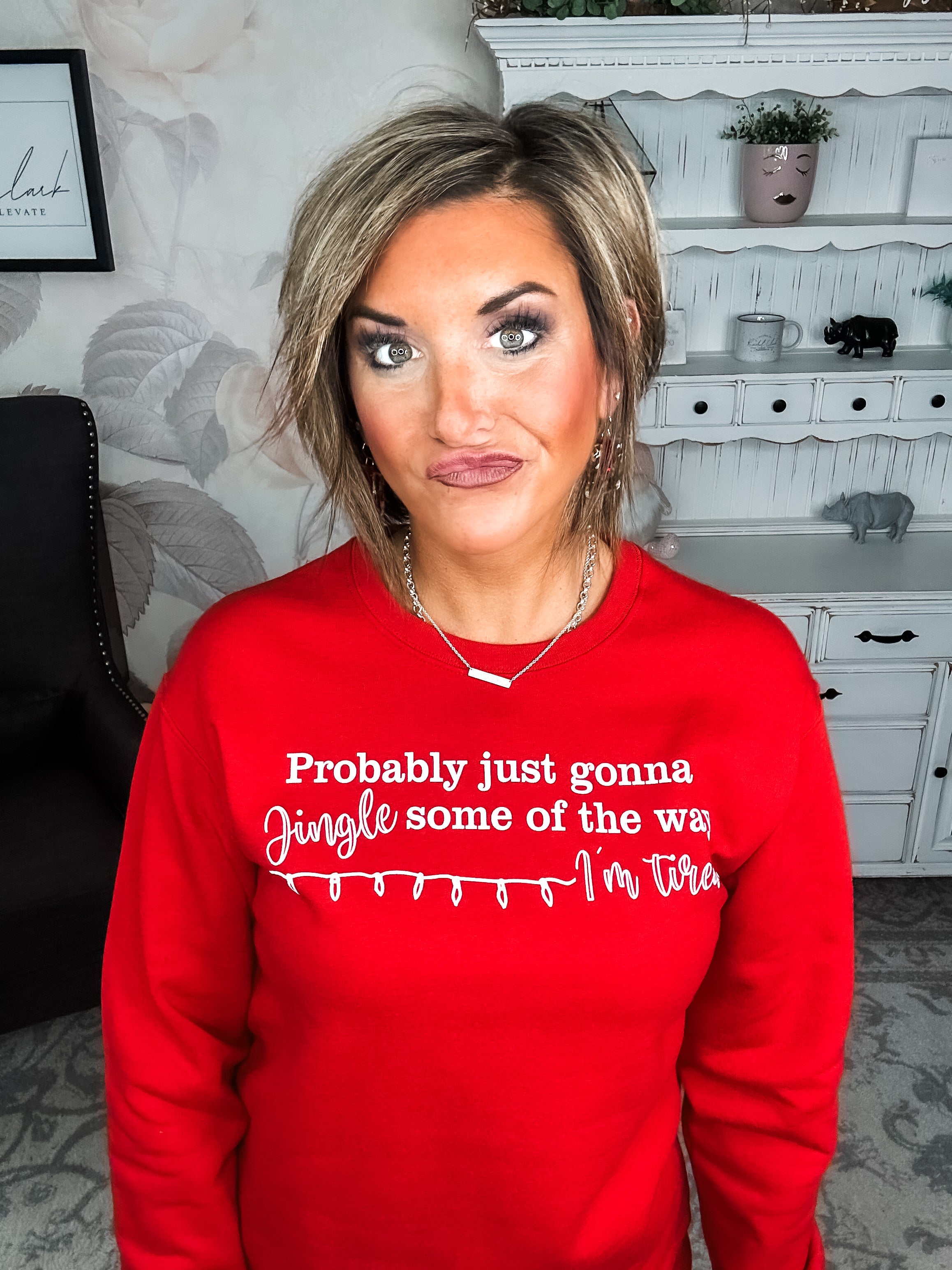 Jingle Some Of The Way Graphic Sweatshirt