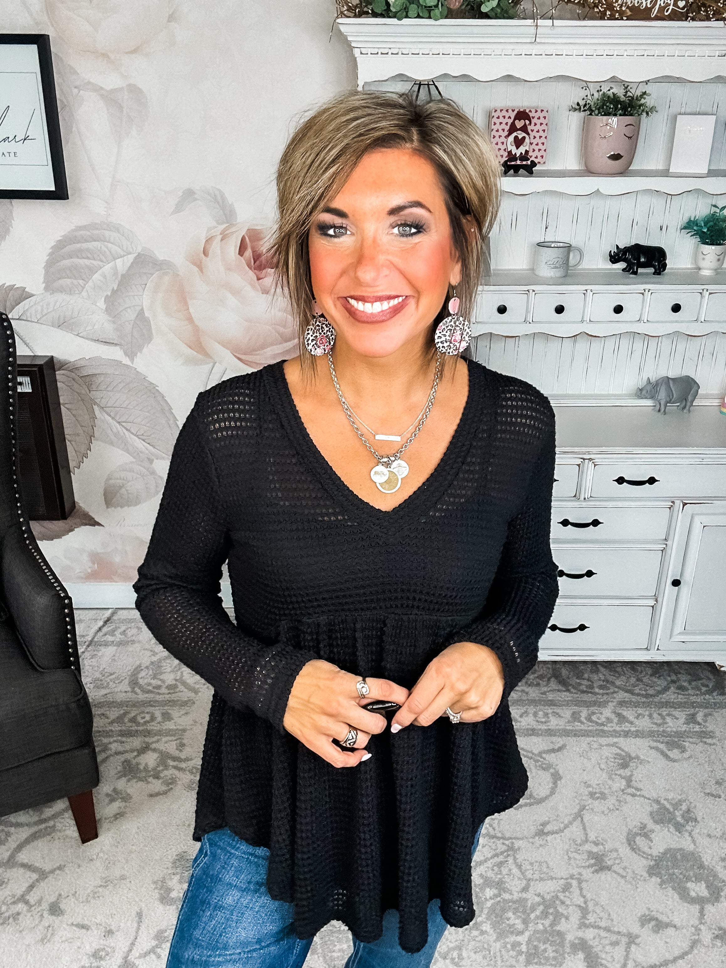 Until We Weren't Babydoll Top