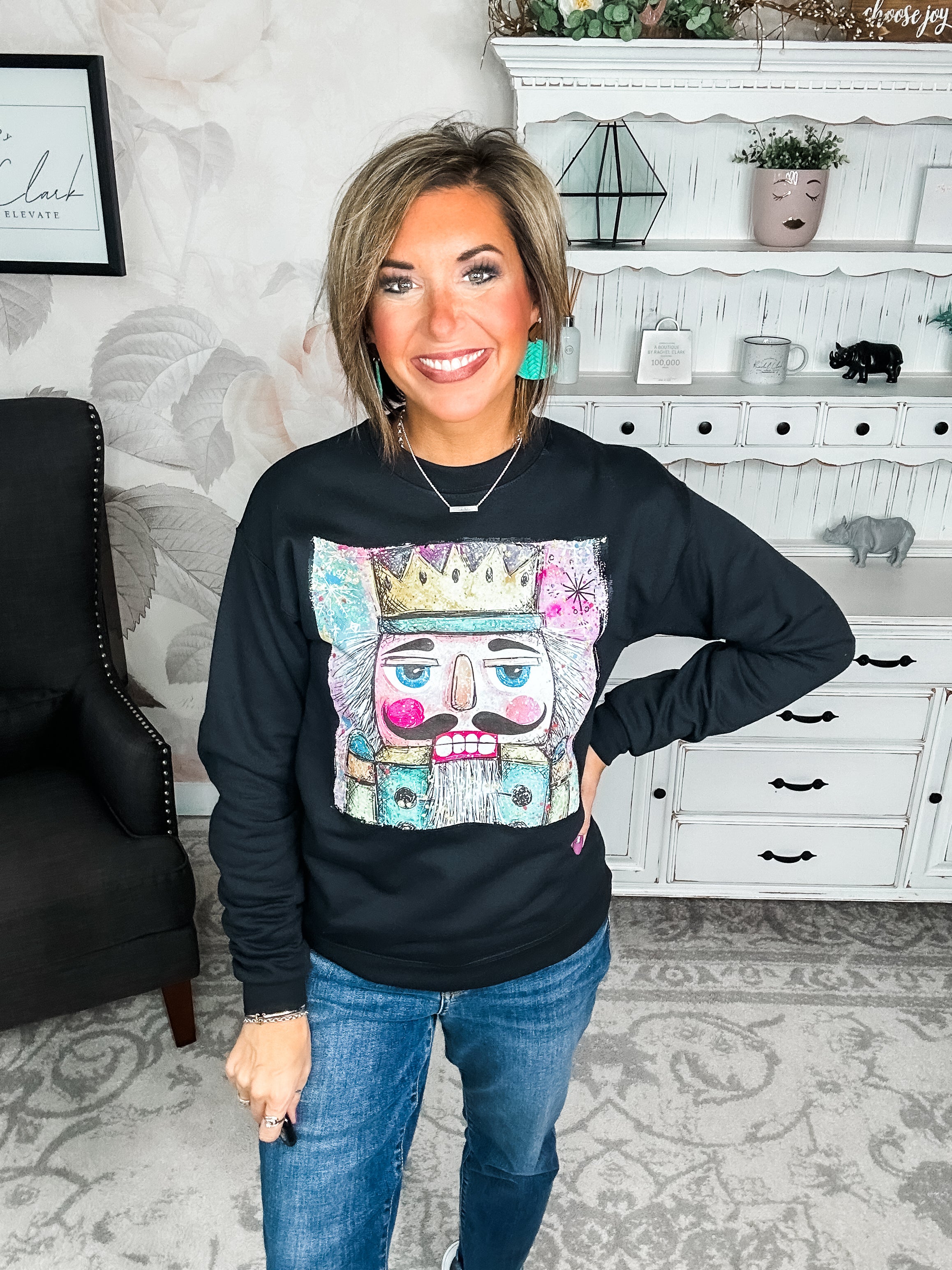 Nutcracker Graphic Sweatshirt