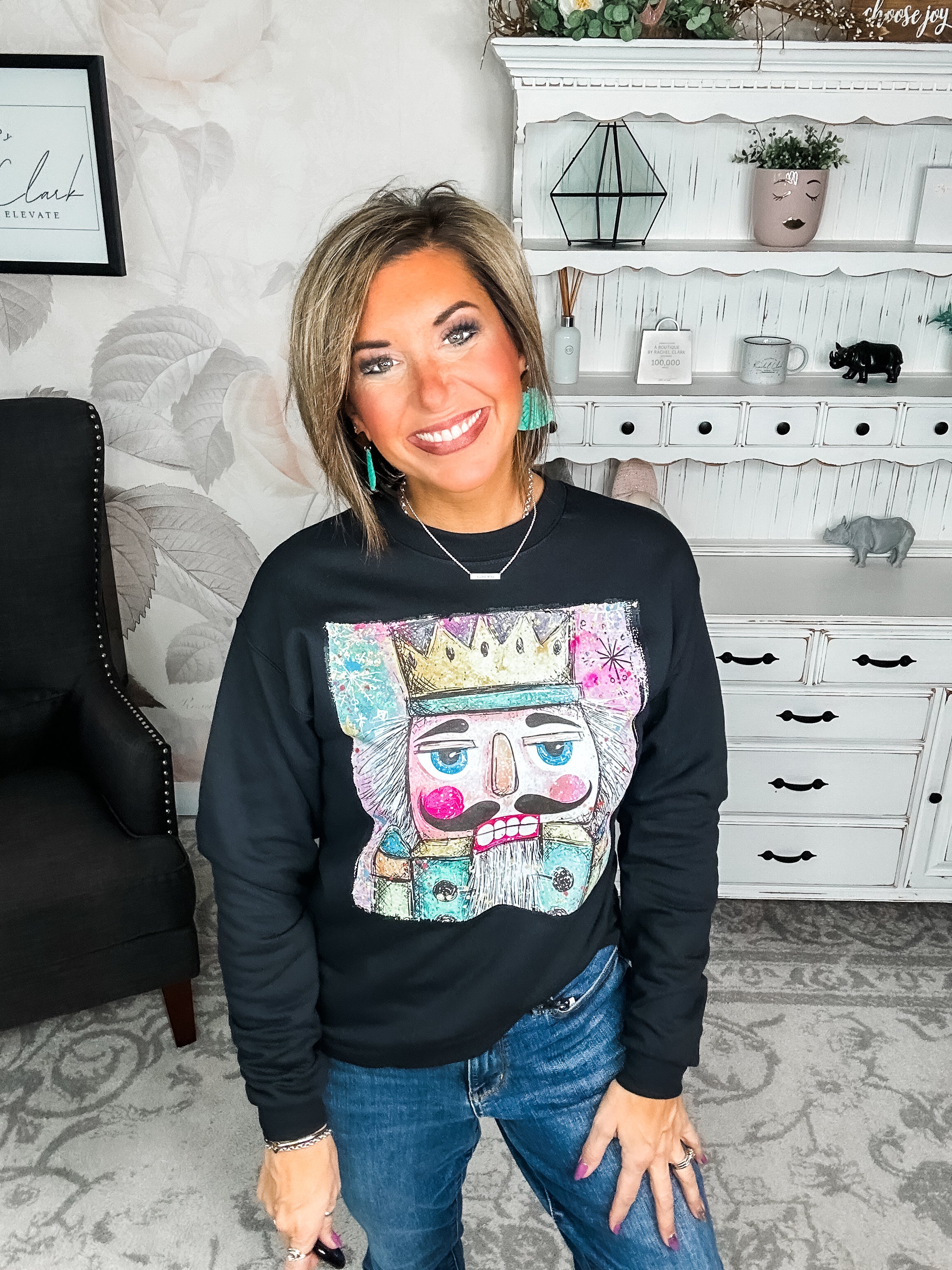 Nutcracker Graphic Sweatshirt