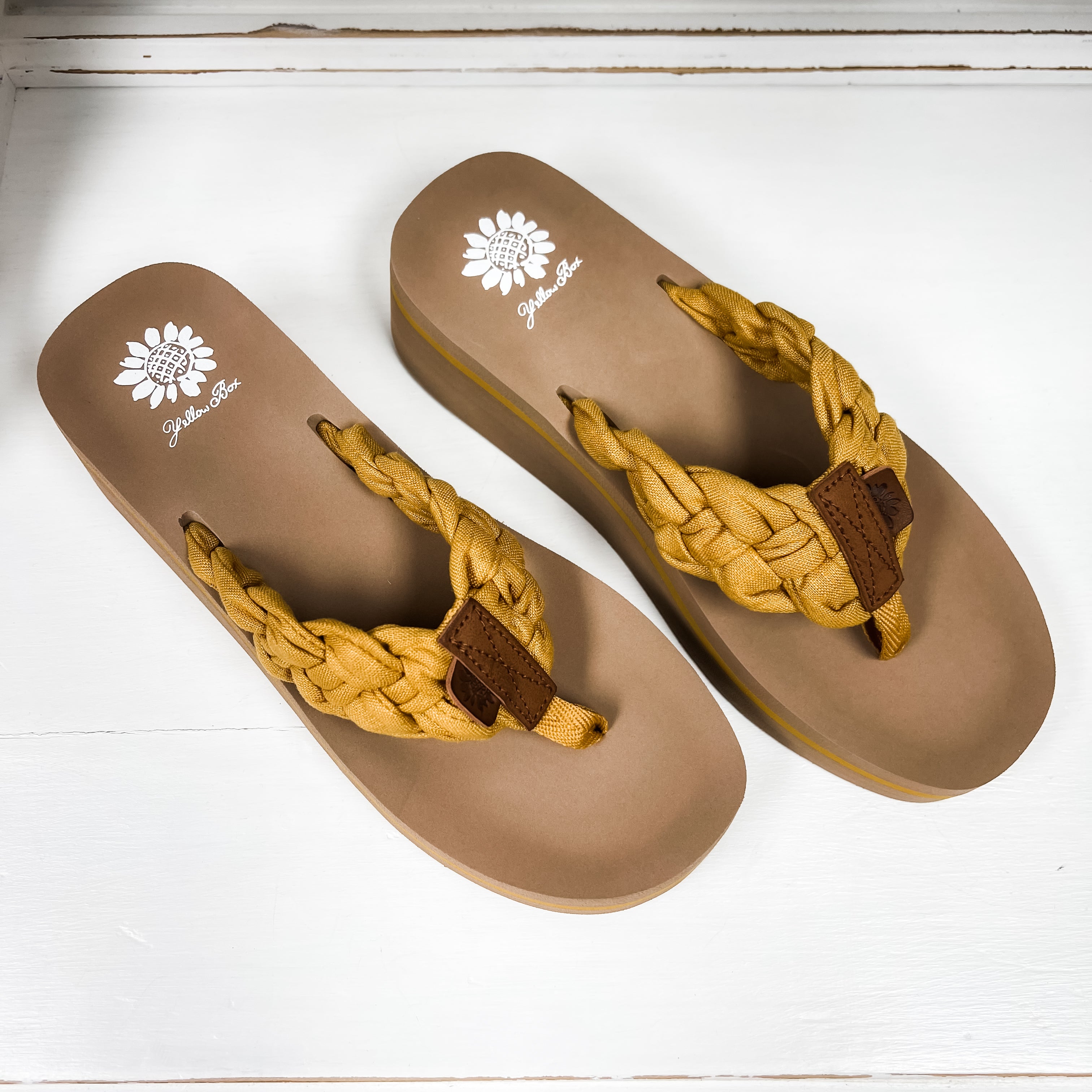 Karnika Platform Sandal - Marigold