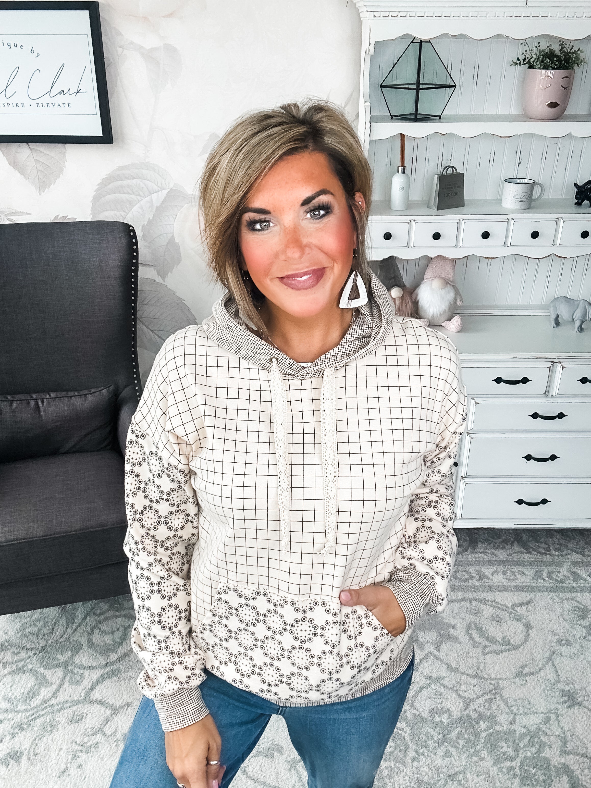 Ampersand Avenue University Hoodie - First Date