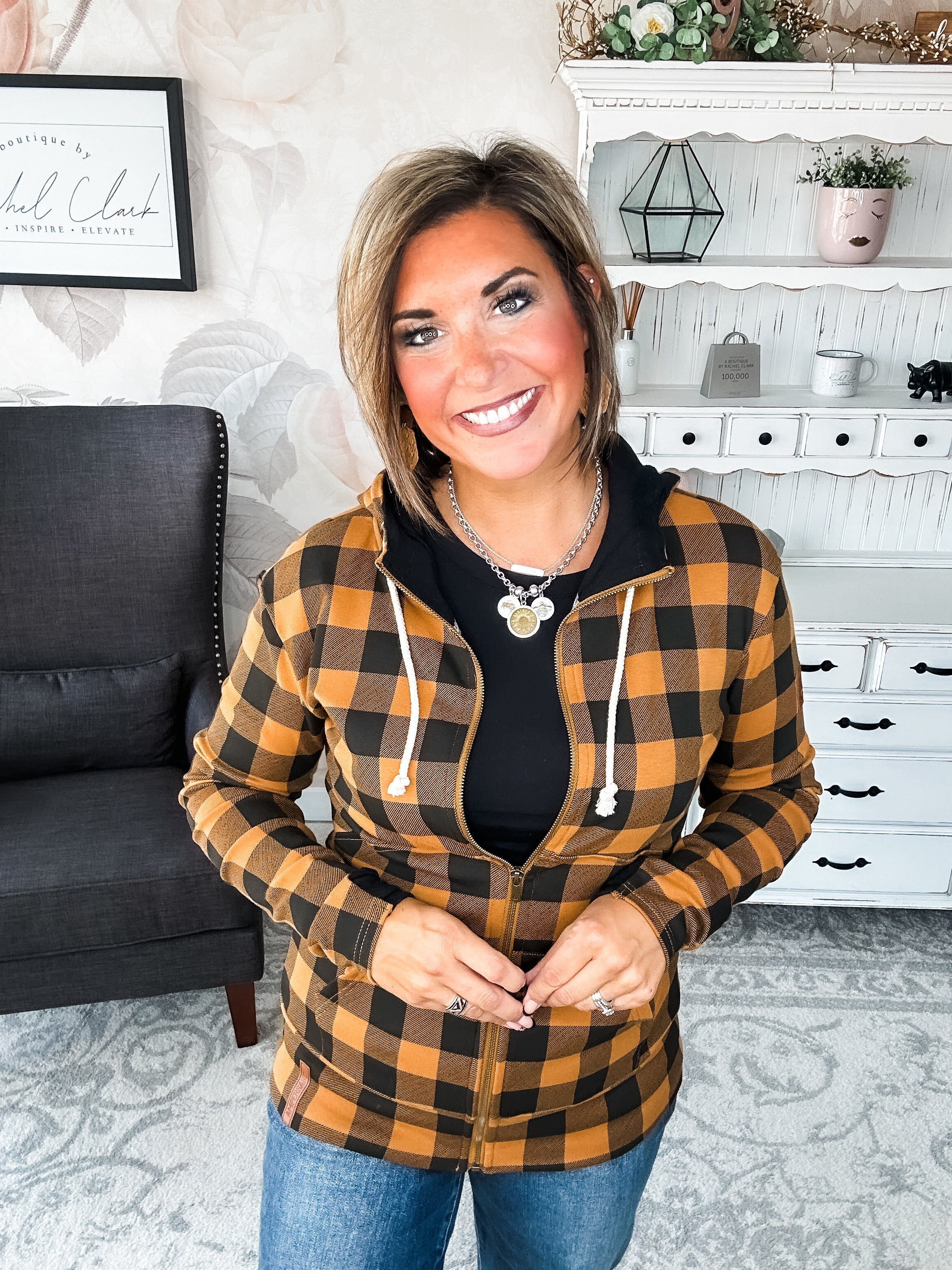 Ampersand Avenue Fullzip Sweatshirt Out of the Woods