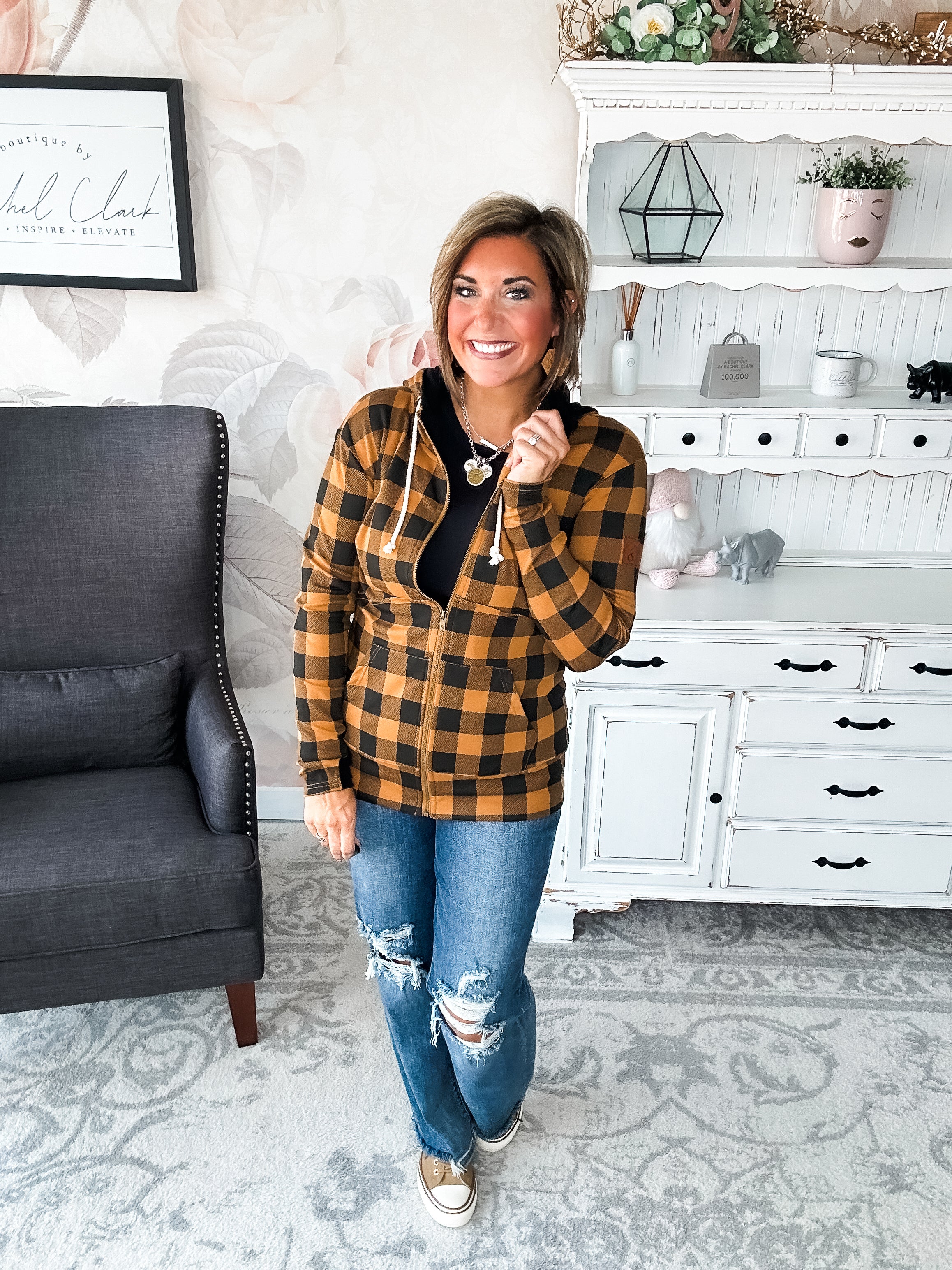 Ampersand Avenue Fullzip Sweatshirt Out of the Woods