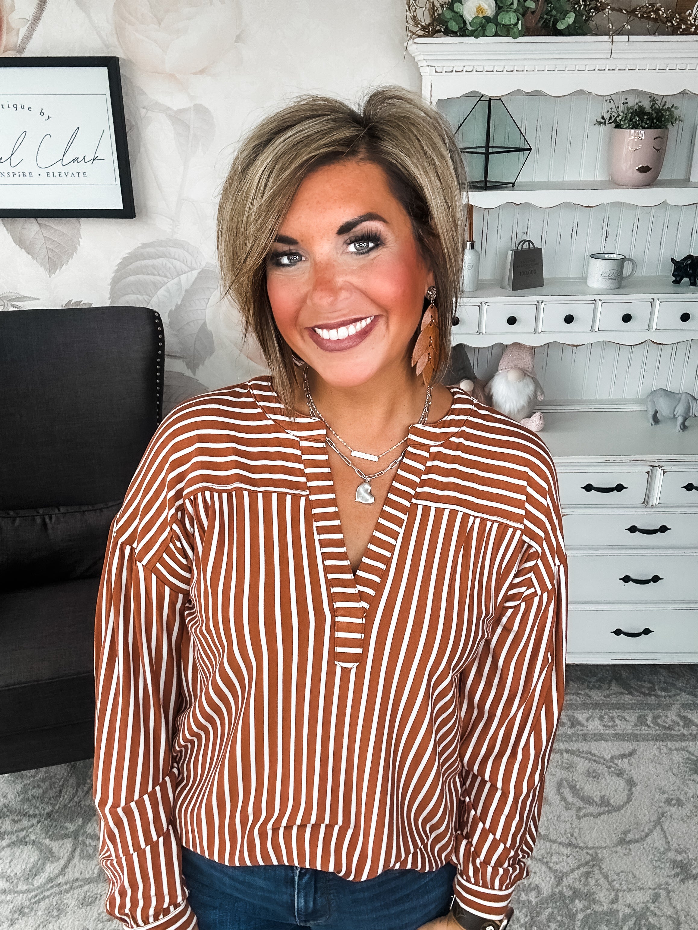 See the Best in You Top - Camel