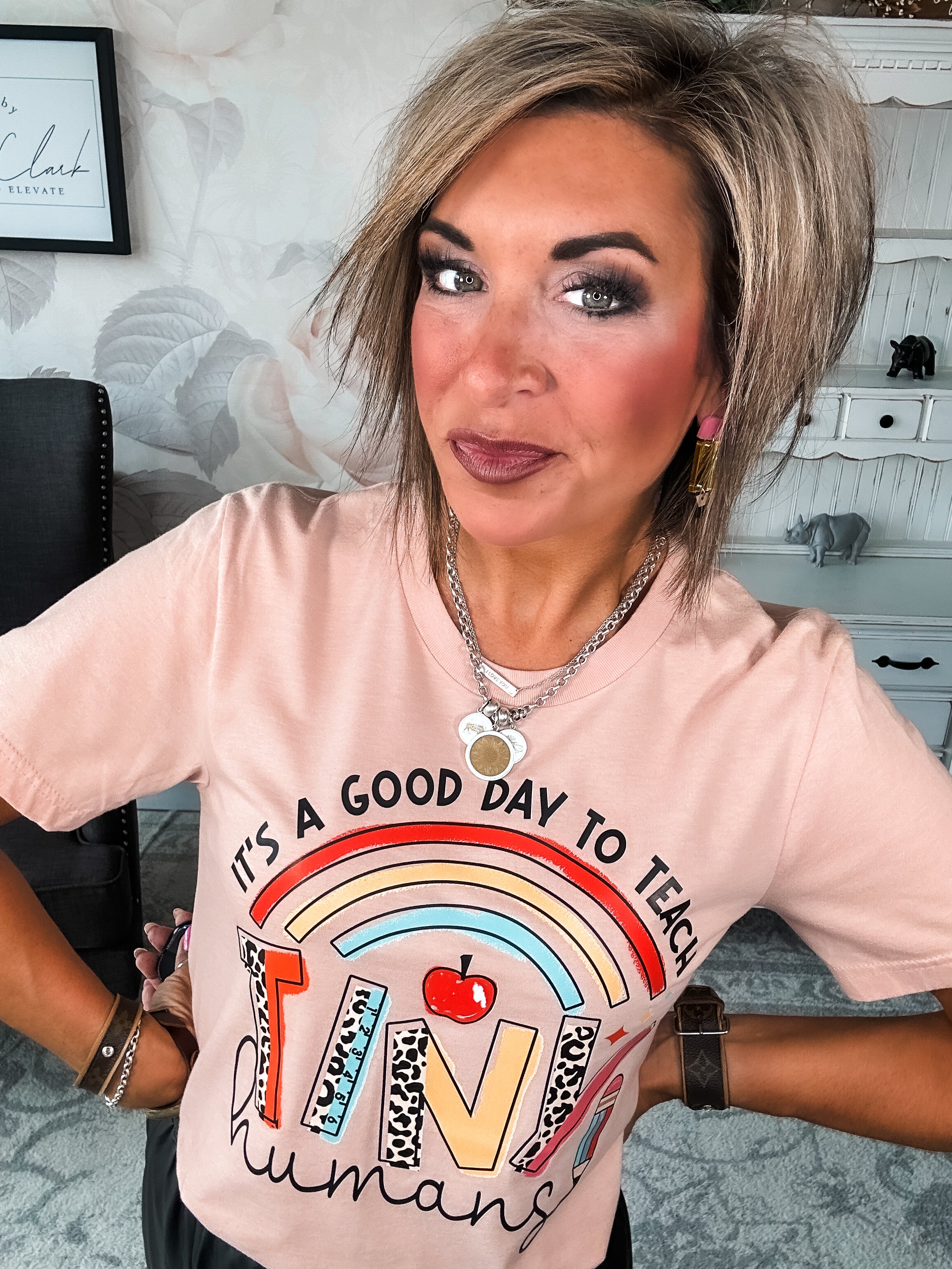It's A Good Day To Teach Tiny Humans Graphic Tee