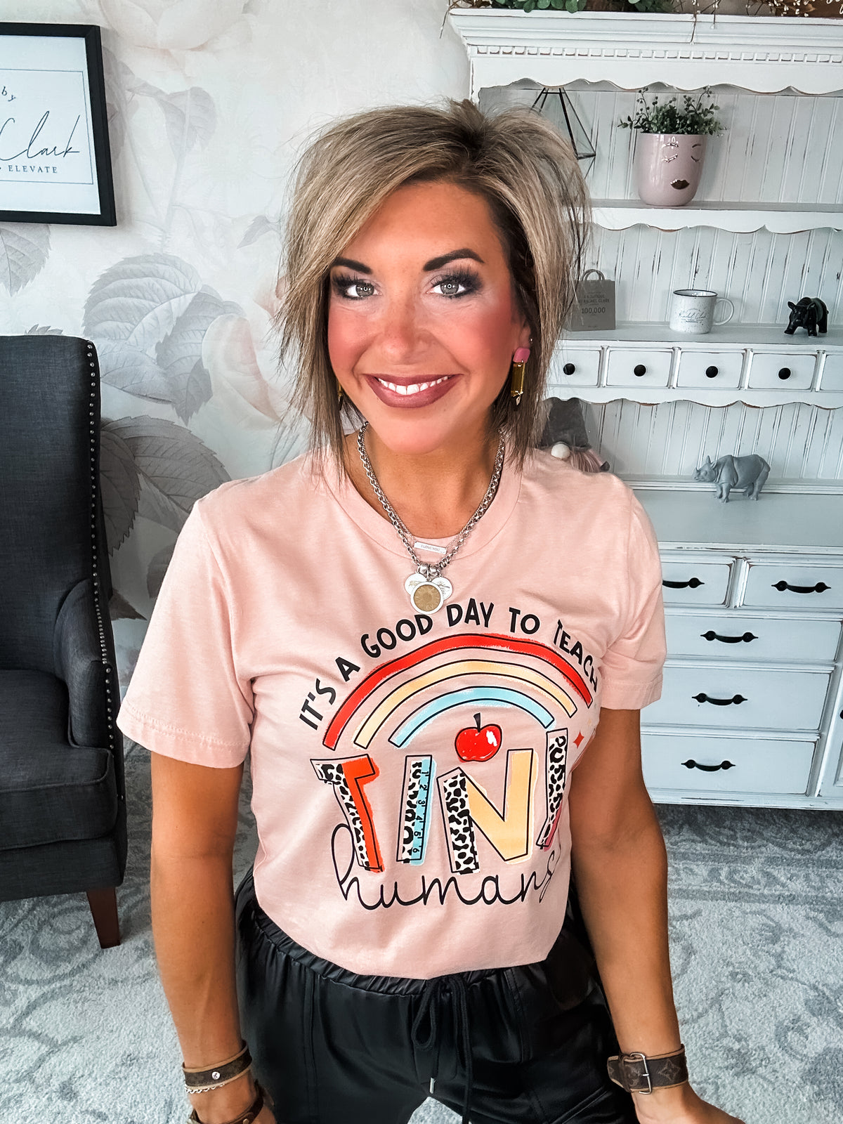 It's A Good Day To Teach Tiny Humans Graphic Tee