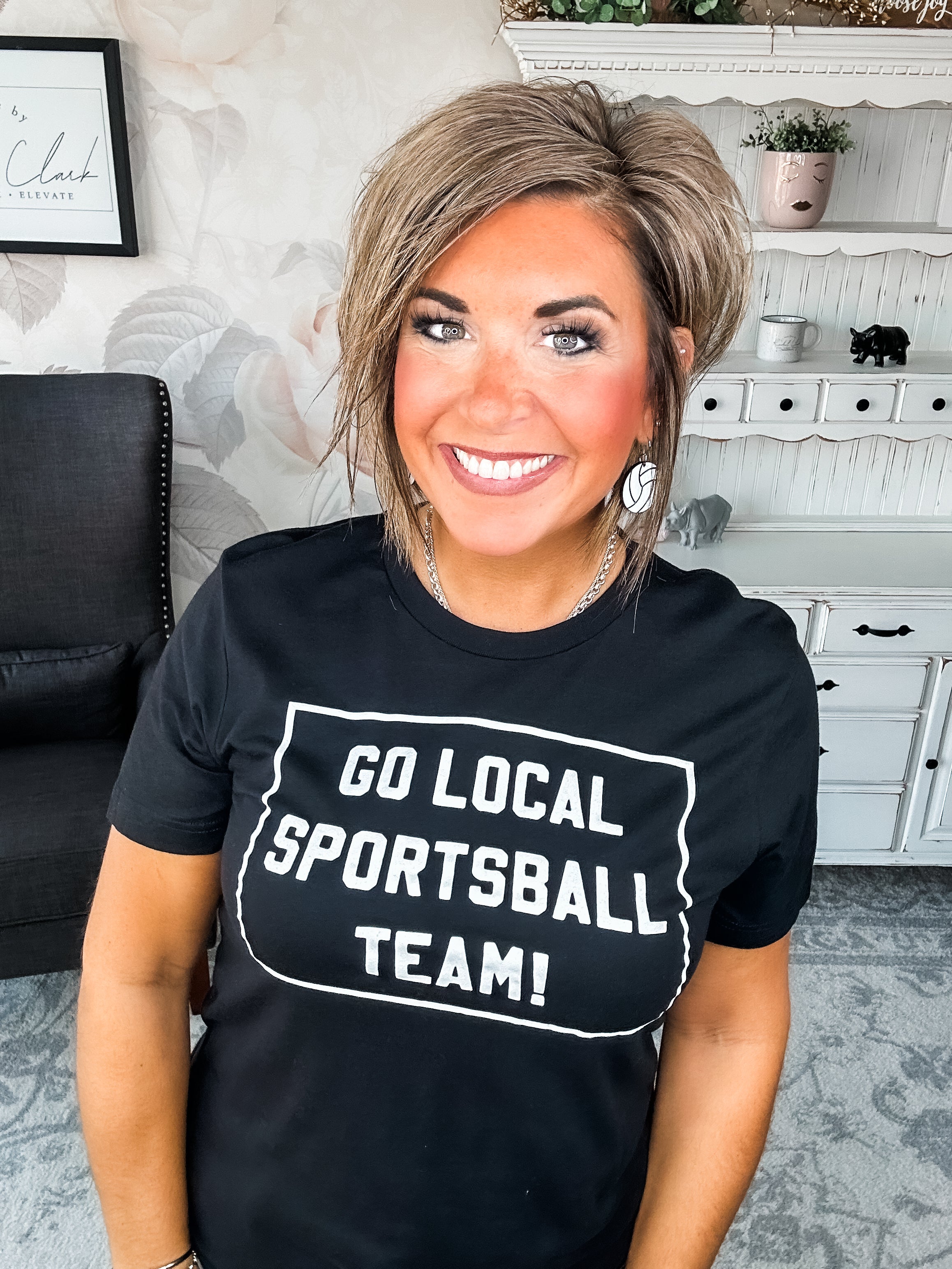 Go Local Sportsball Team Graphic Tee