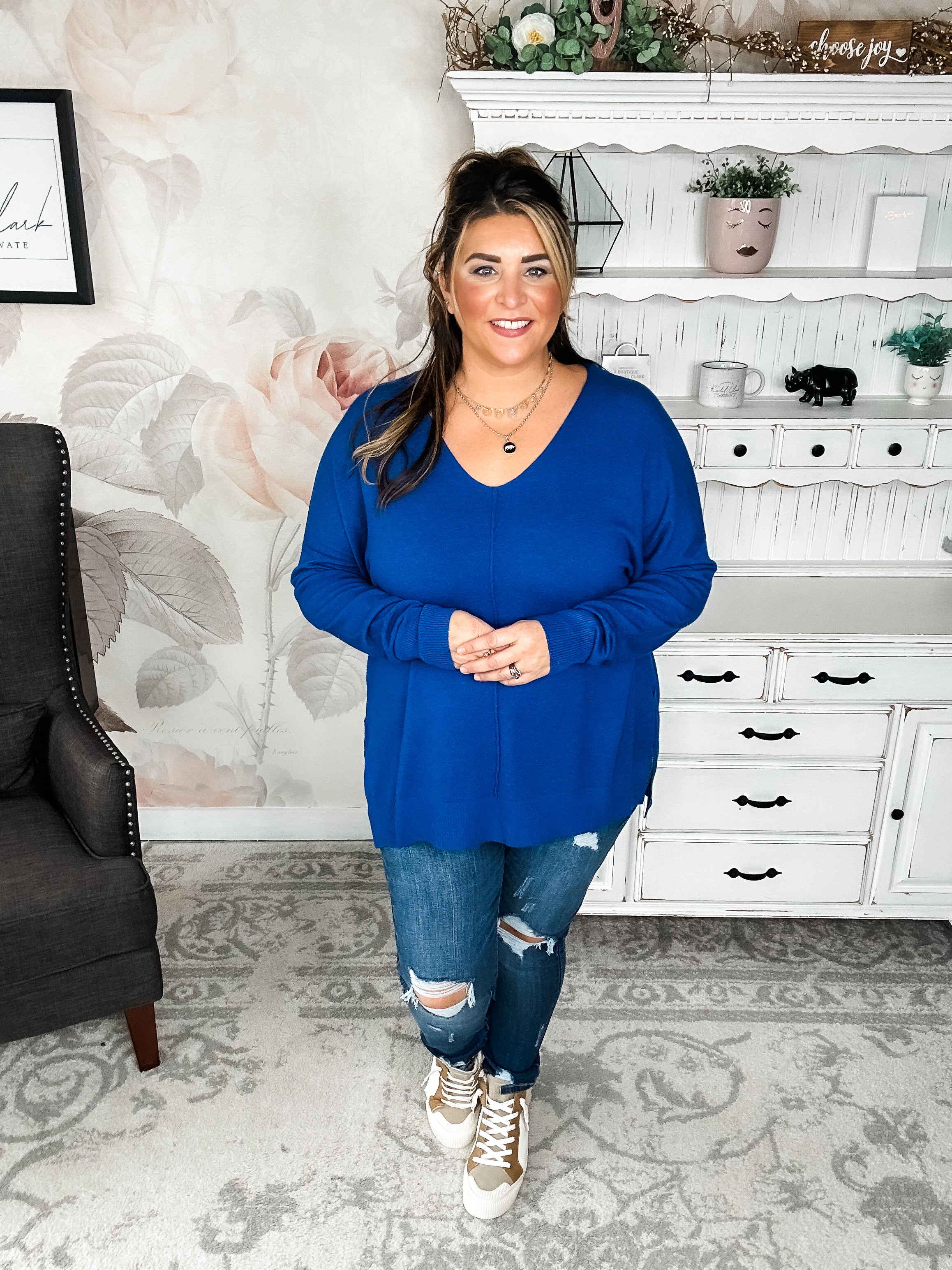 BLACK FRIDAY EXCLUSIVE - Blackout Breezer Sweater - Beige