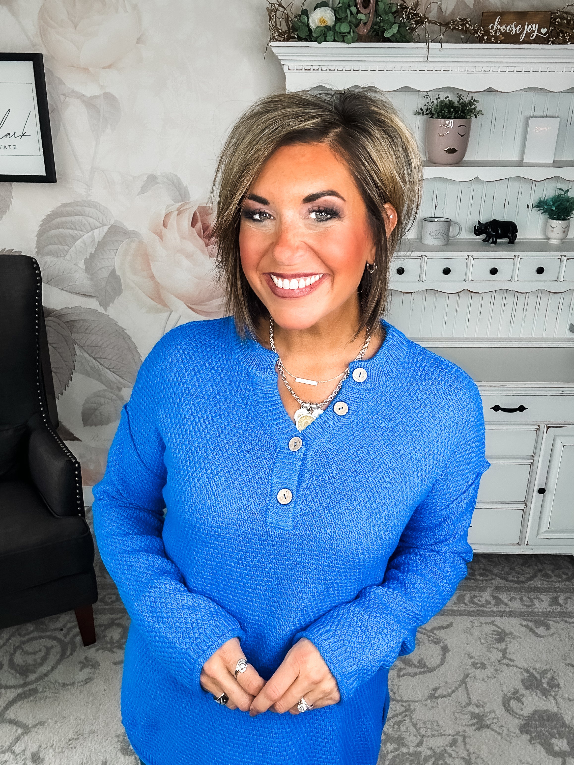 Sunrise Sprinter Sweater - Ocean Blue