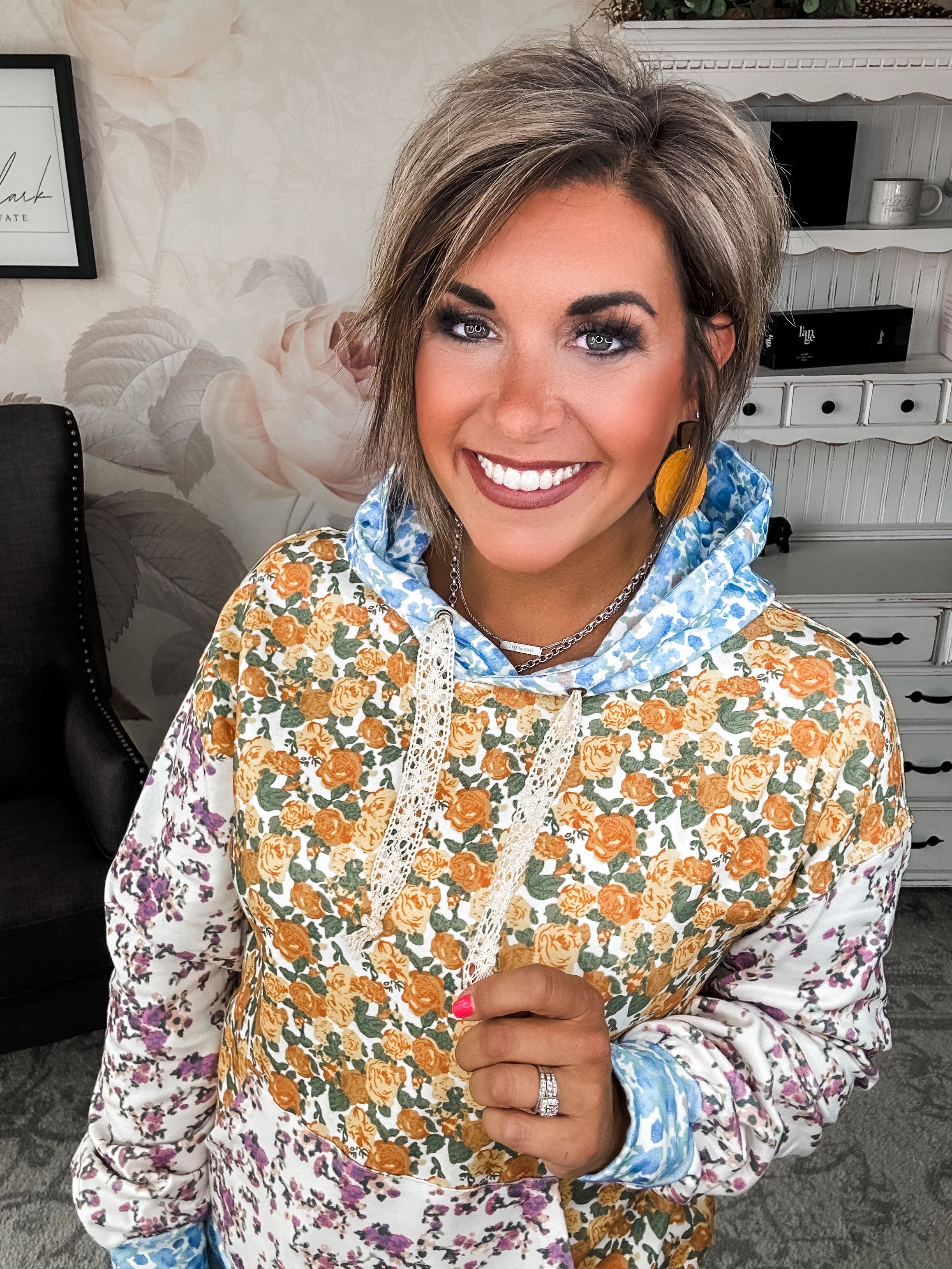 Ampersand Avenue University Hoodie - Garden Variety