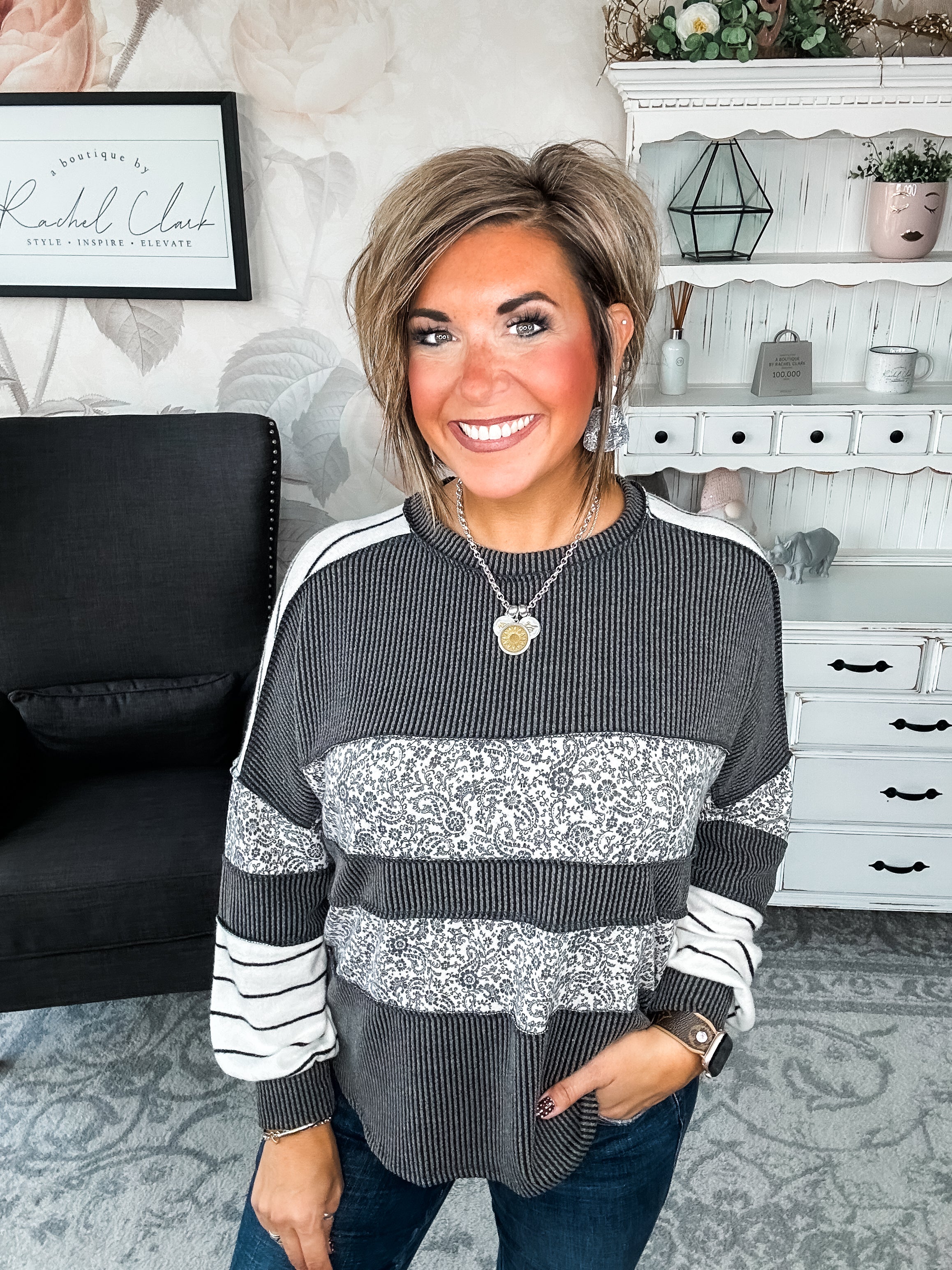 All I Do Is Smile Top