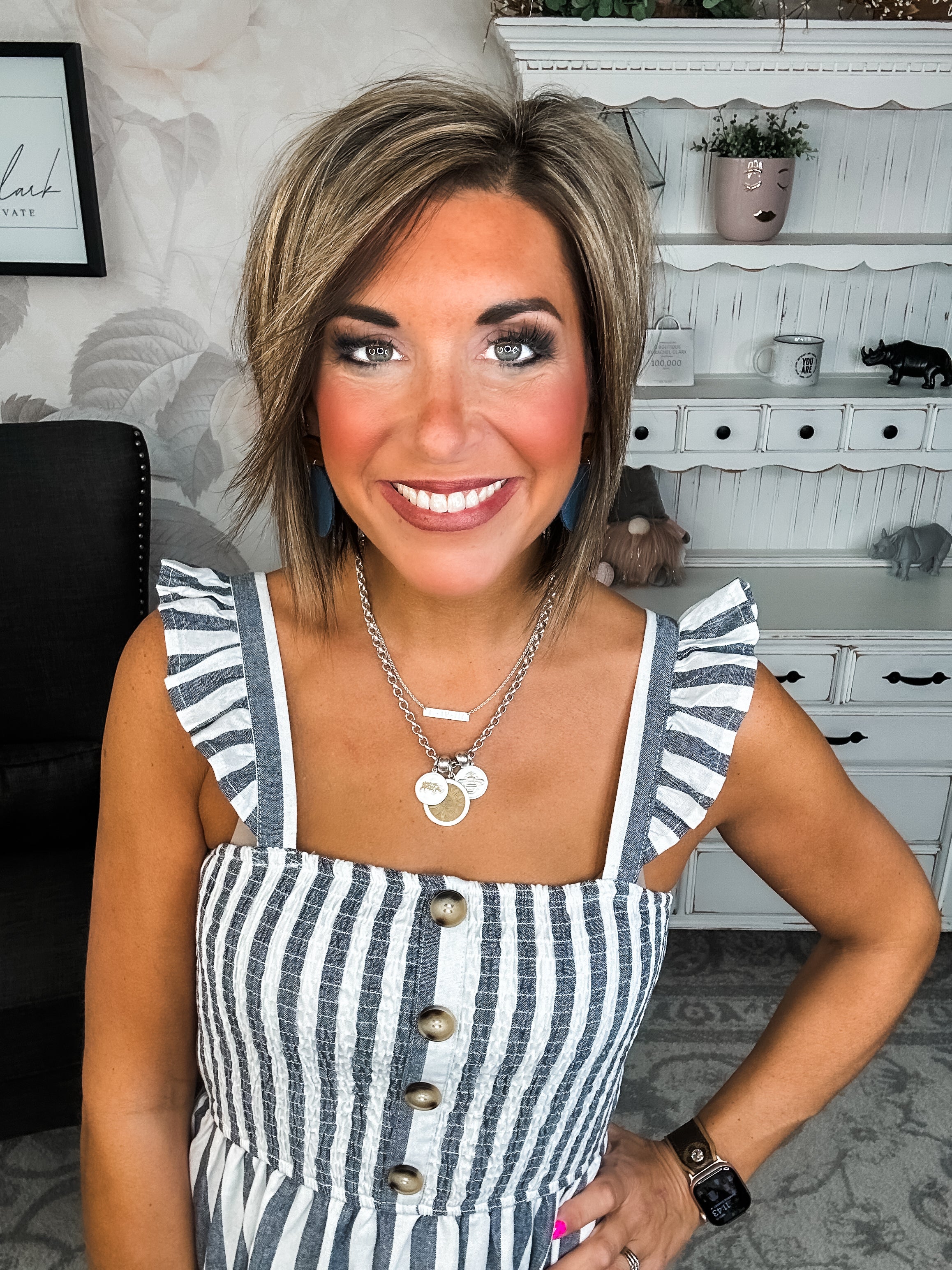 Don't Go Too Far Smocked Dress