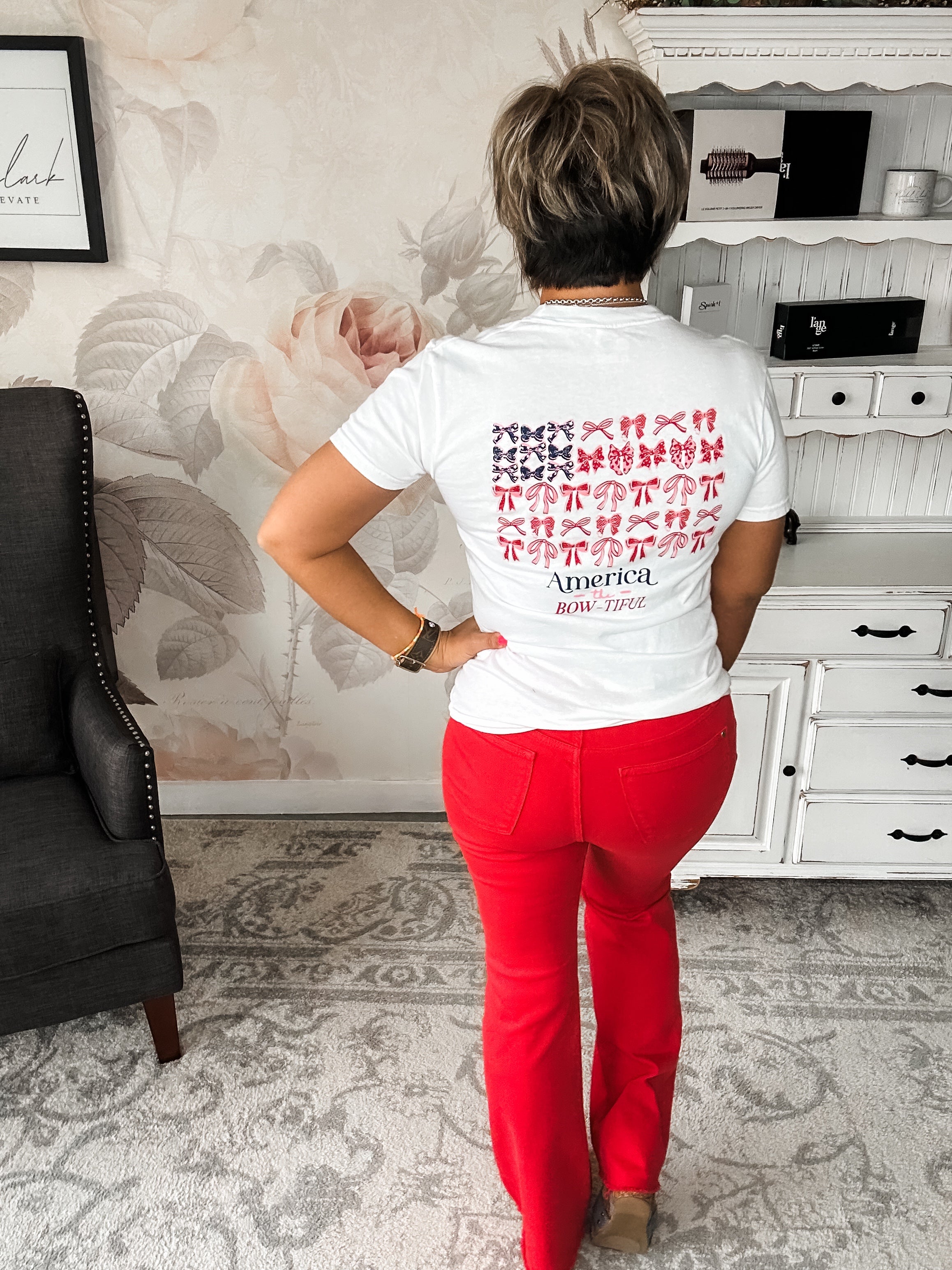 America The BOWtiful Graphic Tee