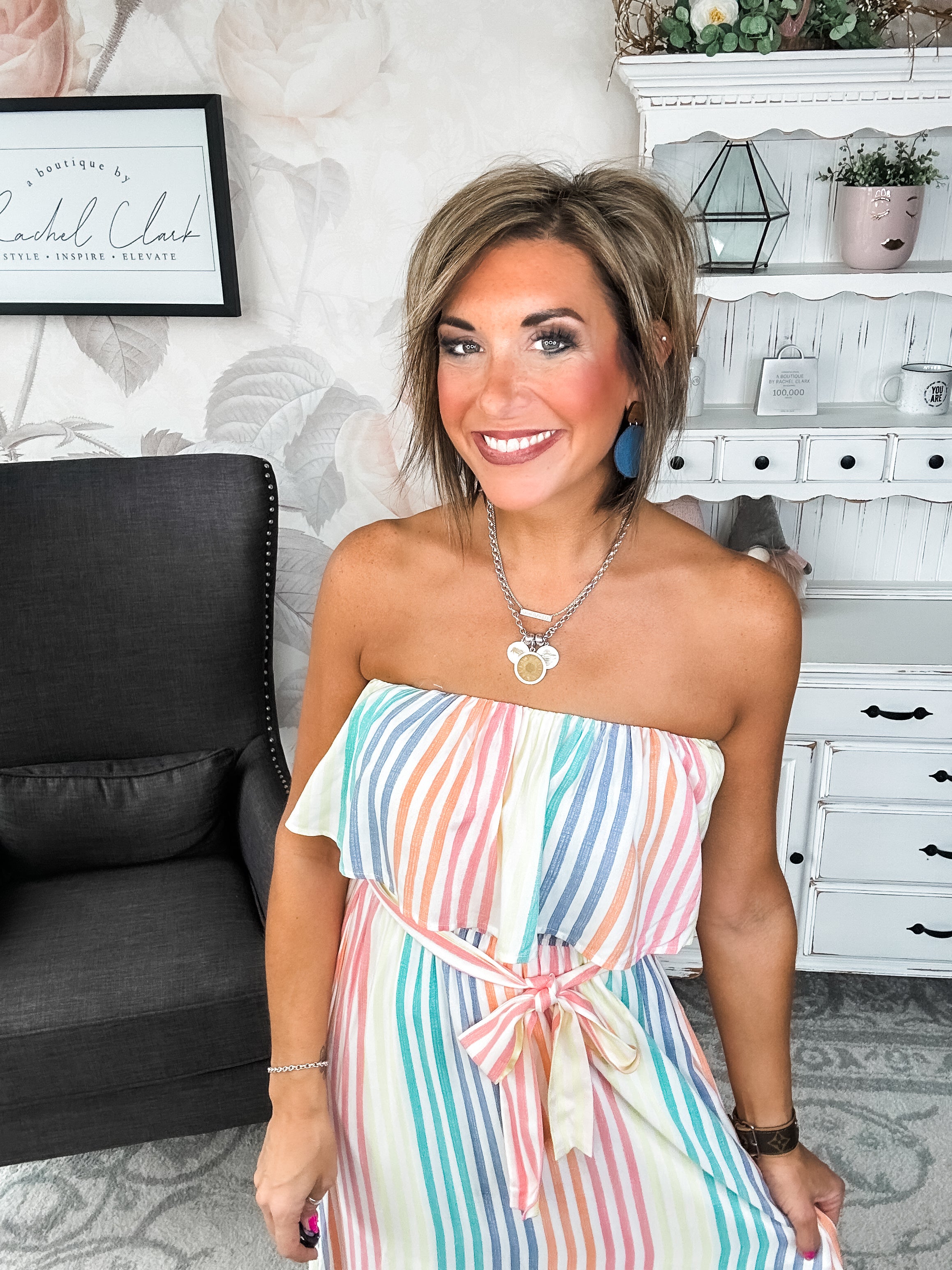 Sunshine Through the Rain Maxi Dress