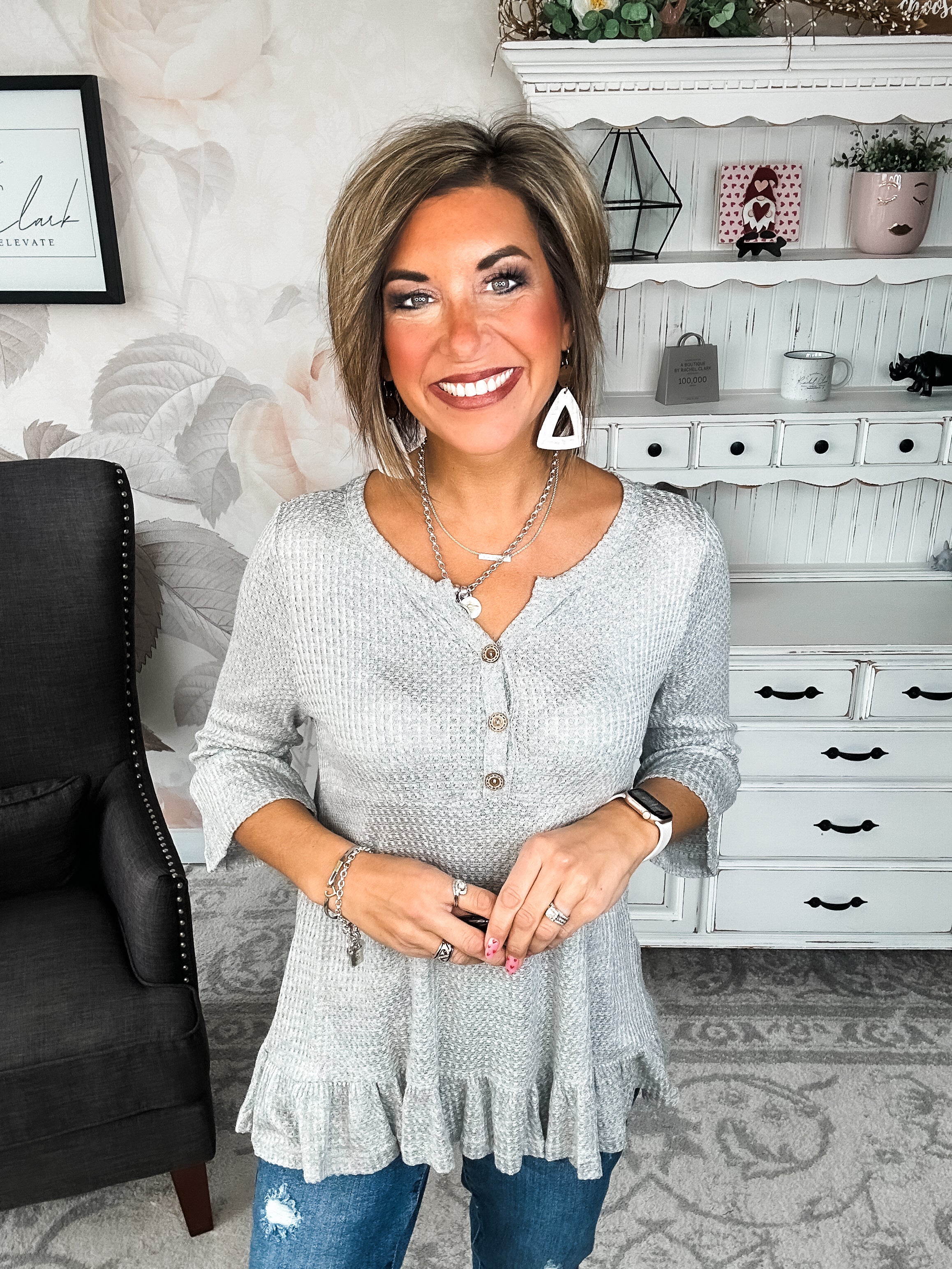 Trouble With The Heartbreak Tunic