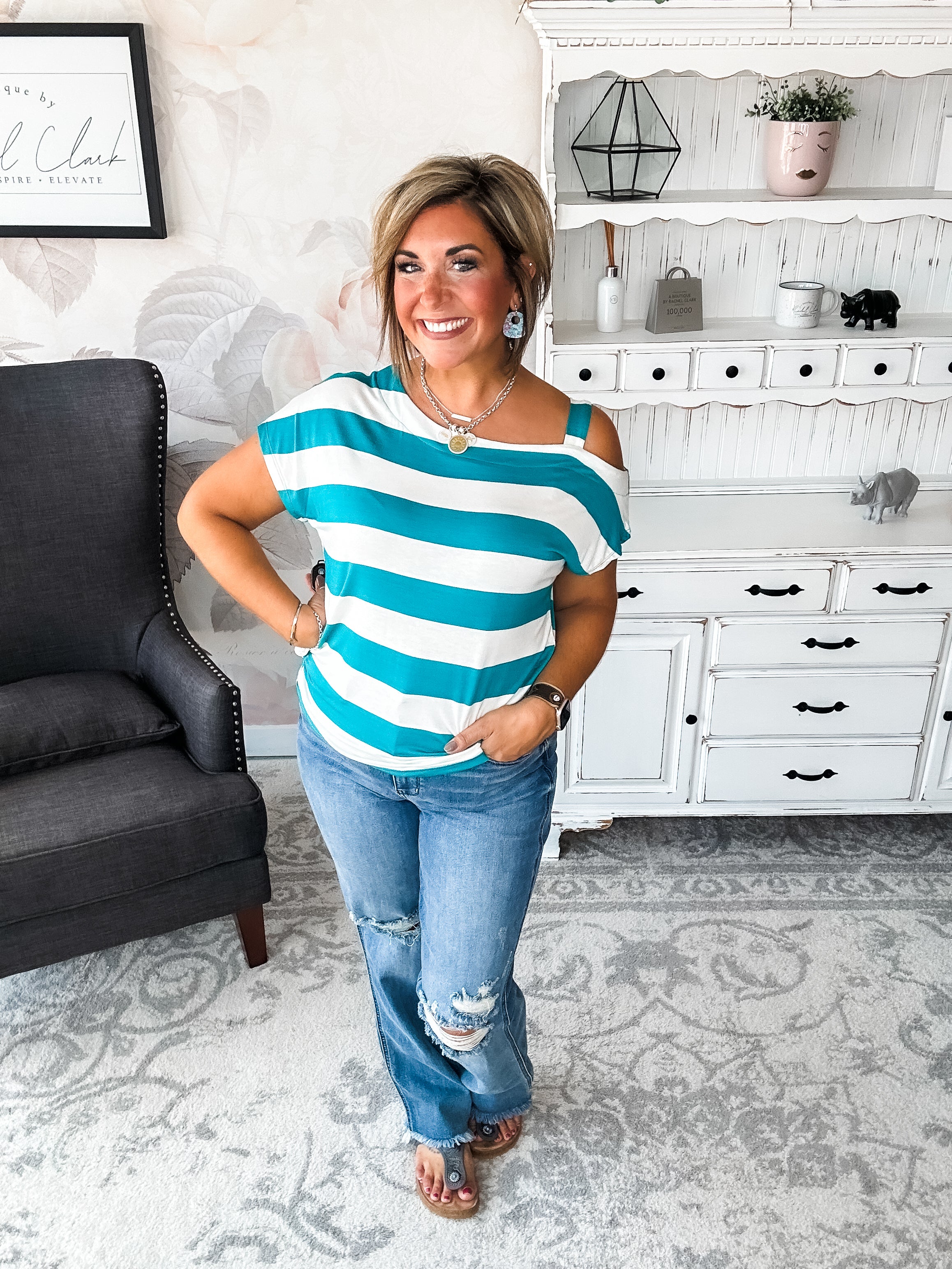 I Know Better Top - Emerald