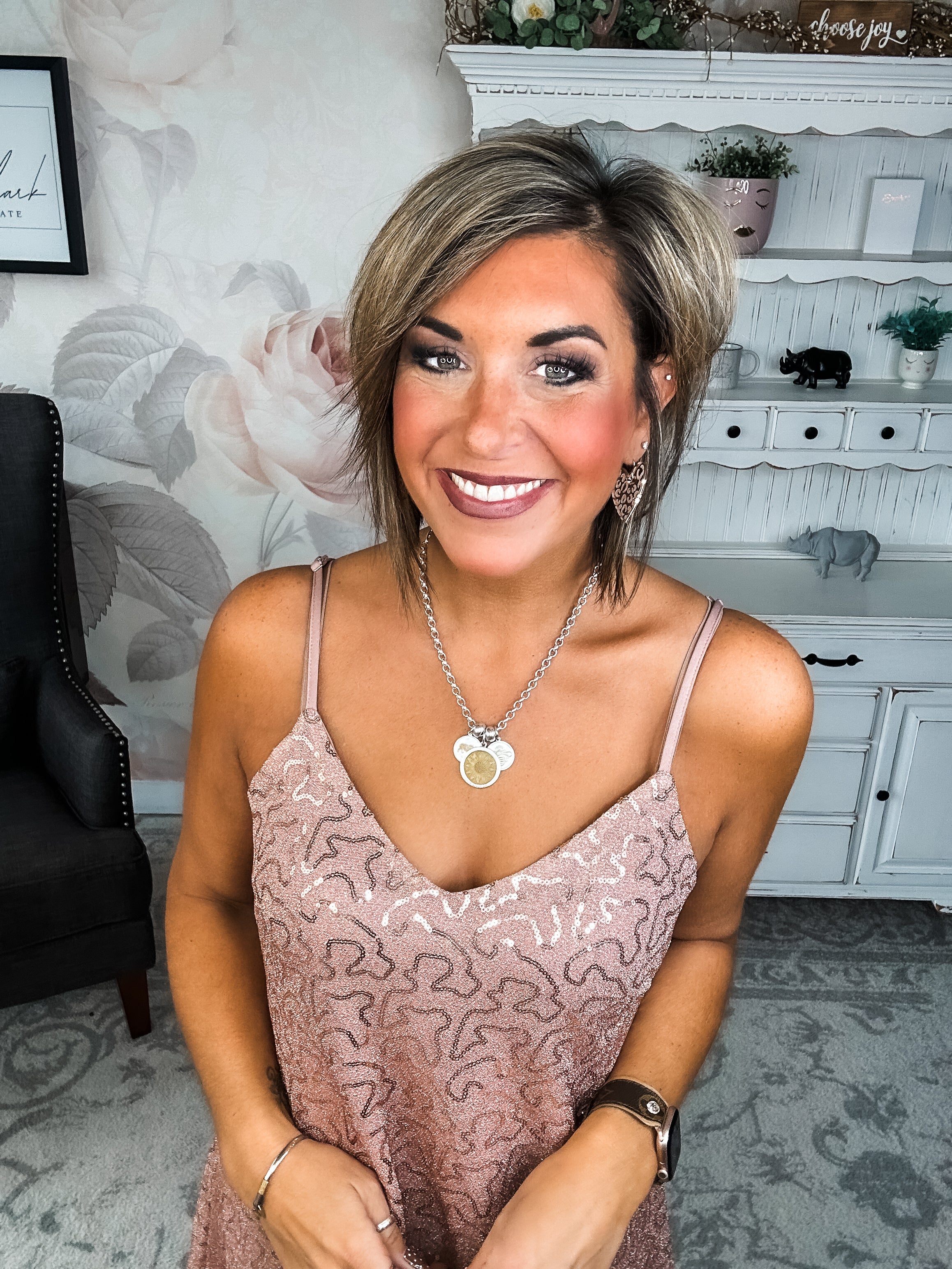 Felt the Love Sequin Dress