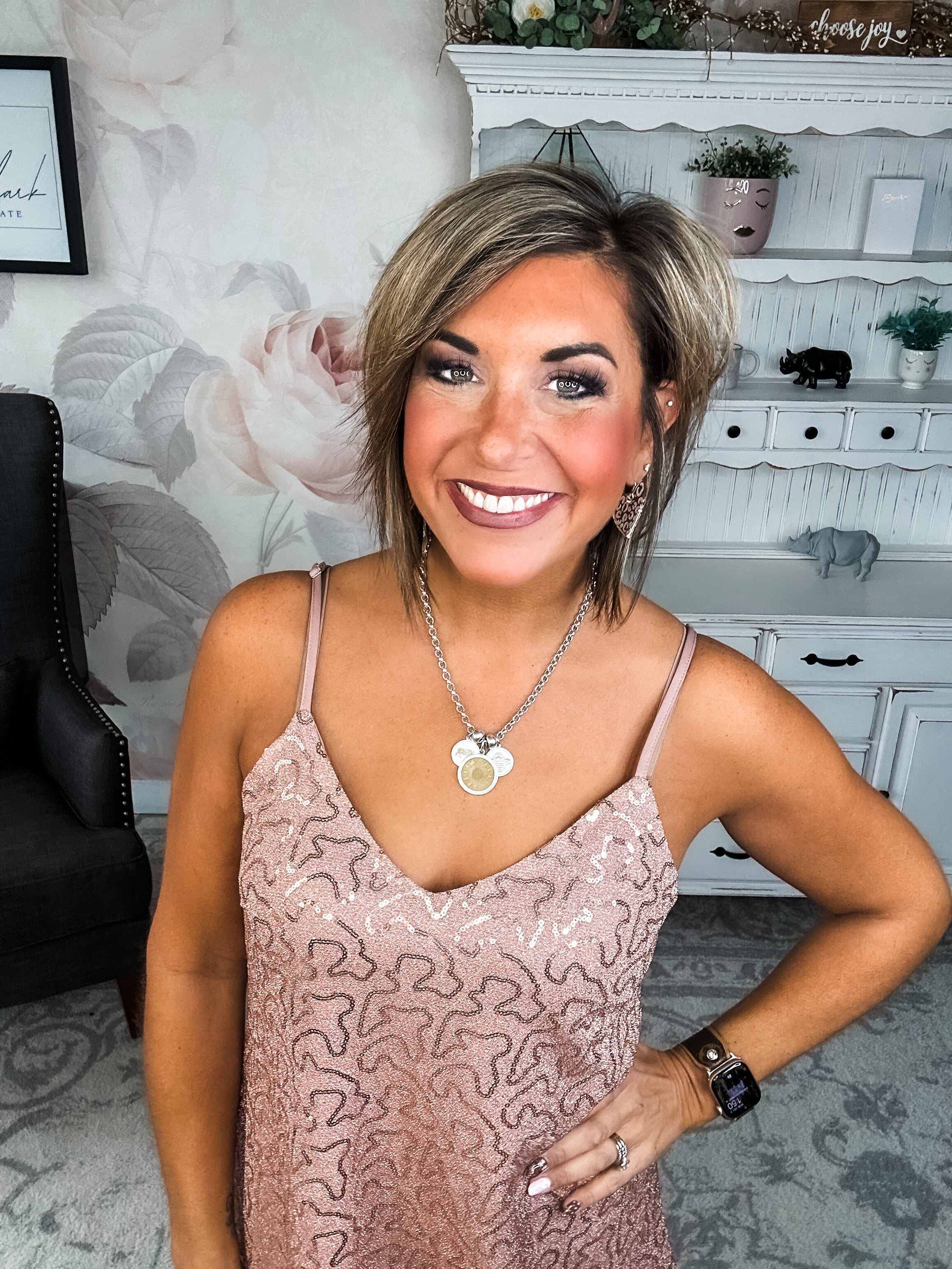 Felt the Love Sequin Dress