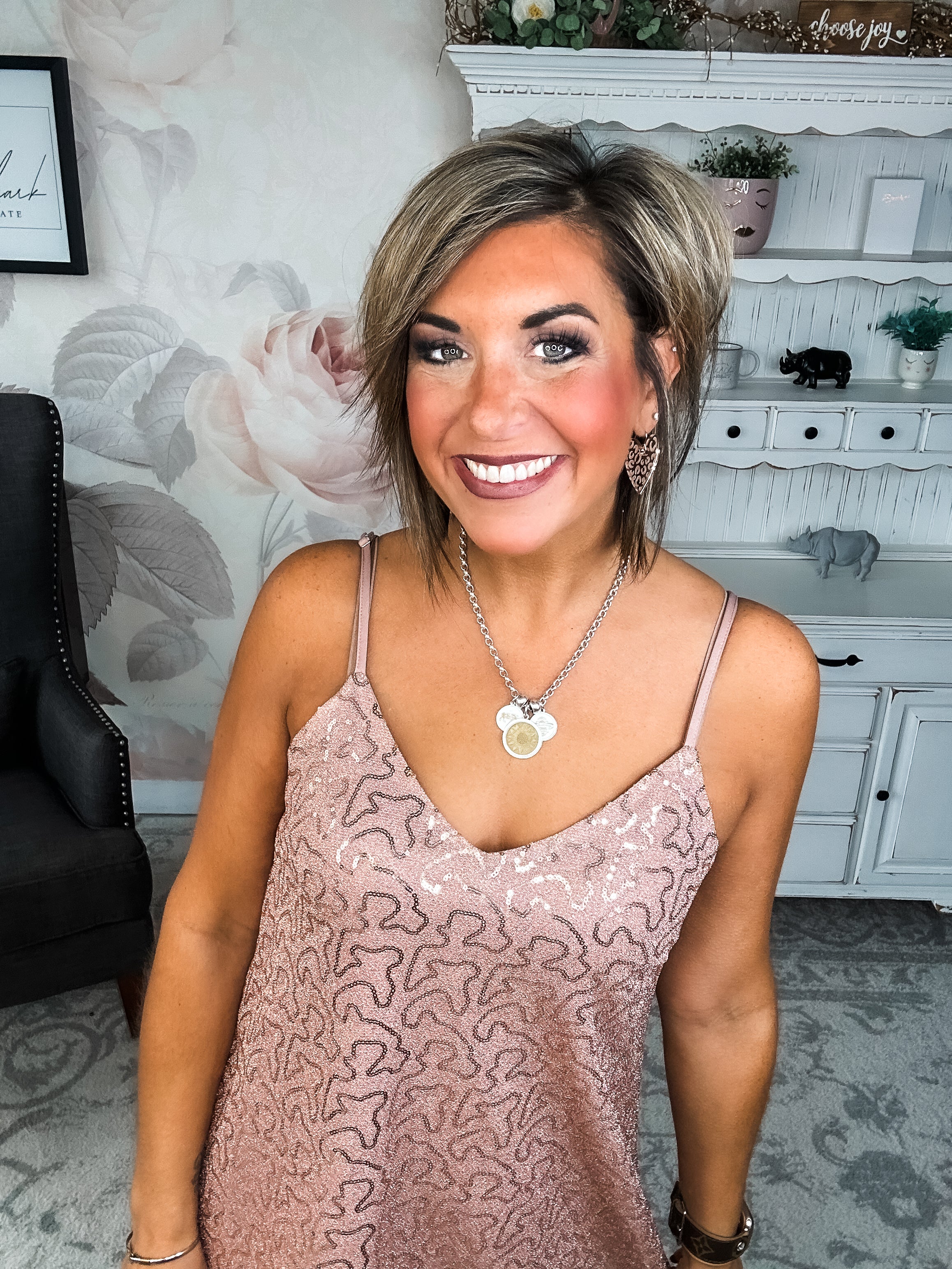 Felt the Love Sequin Dress