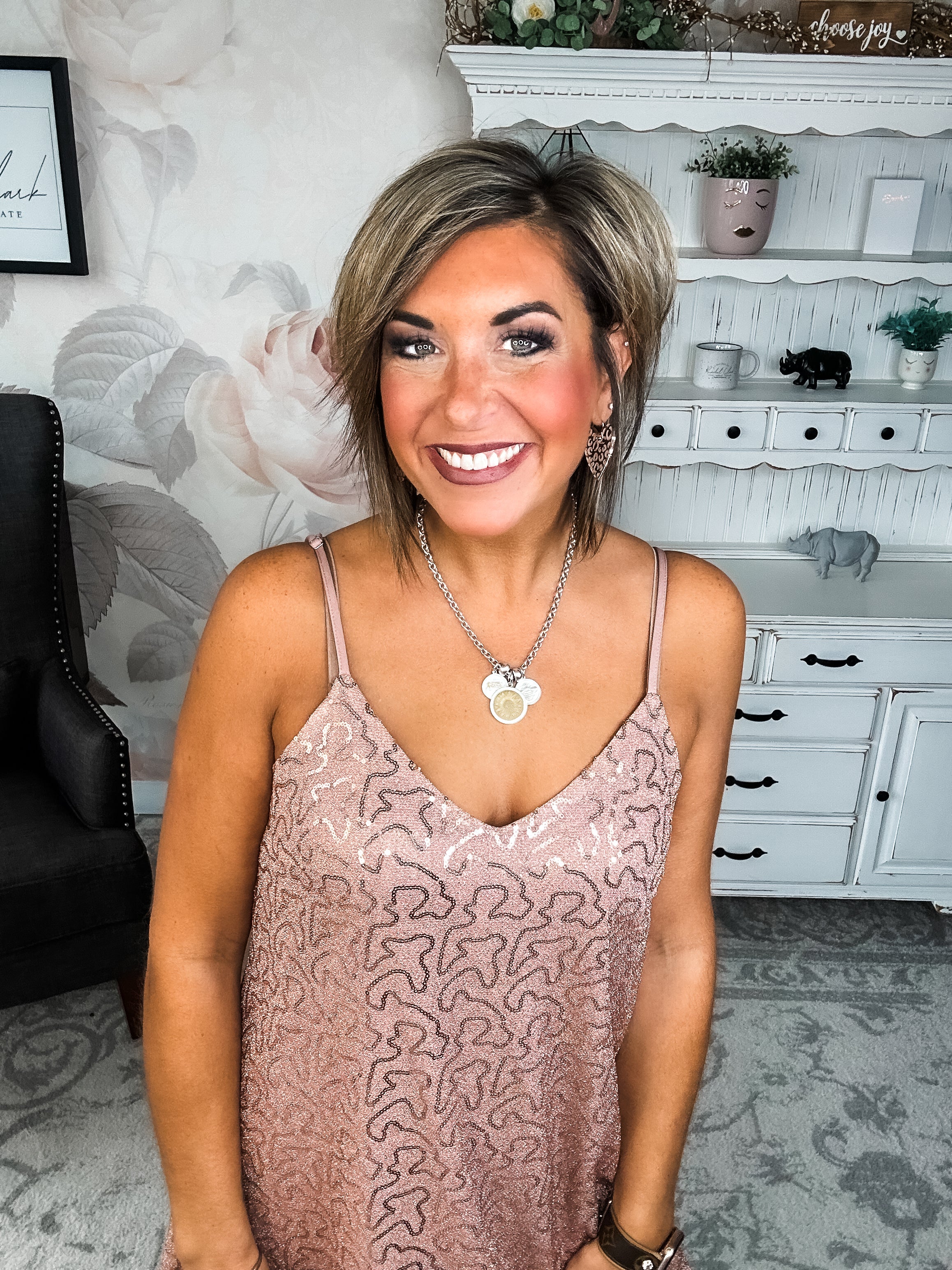 Felt the Love Sequin Dress