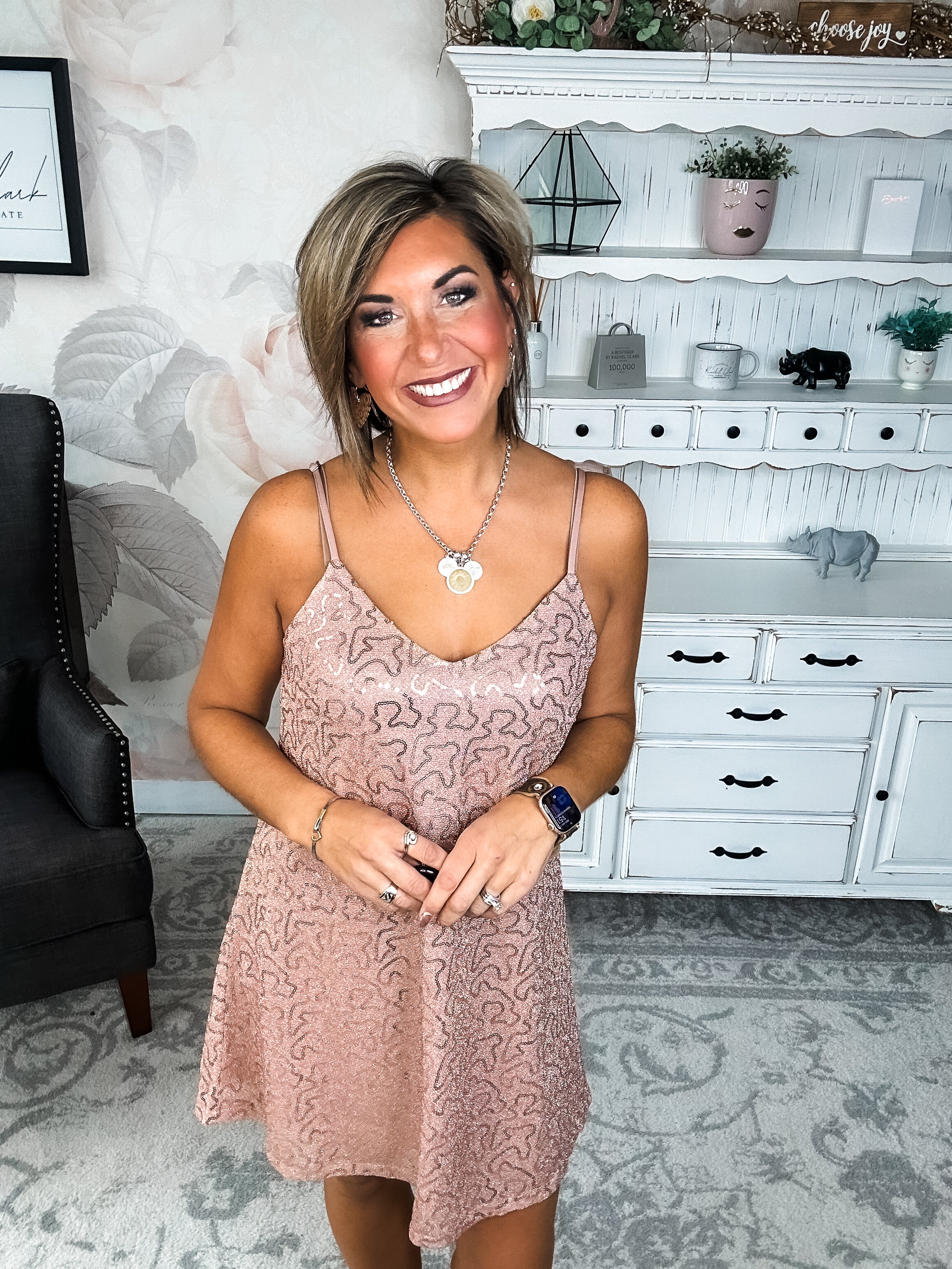 Felt the Love Sequin Dress