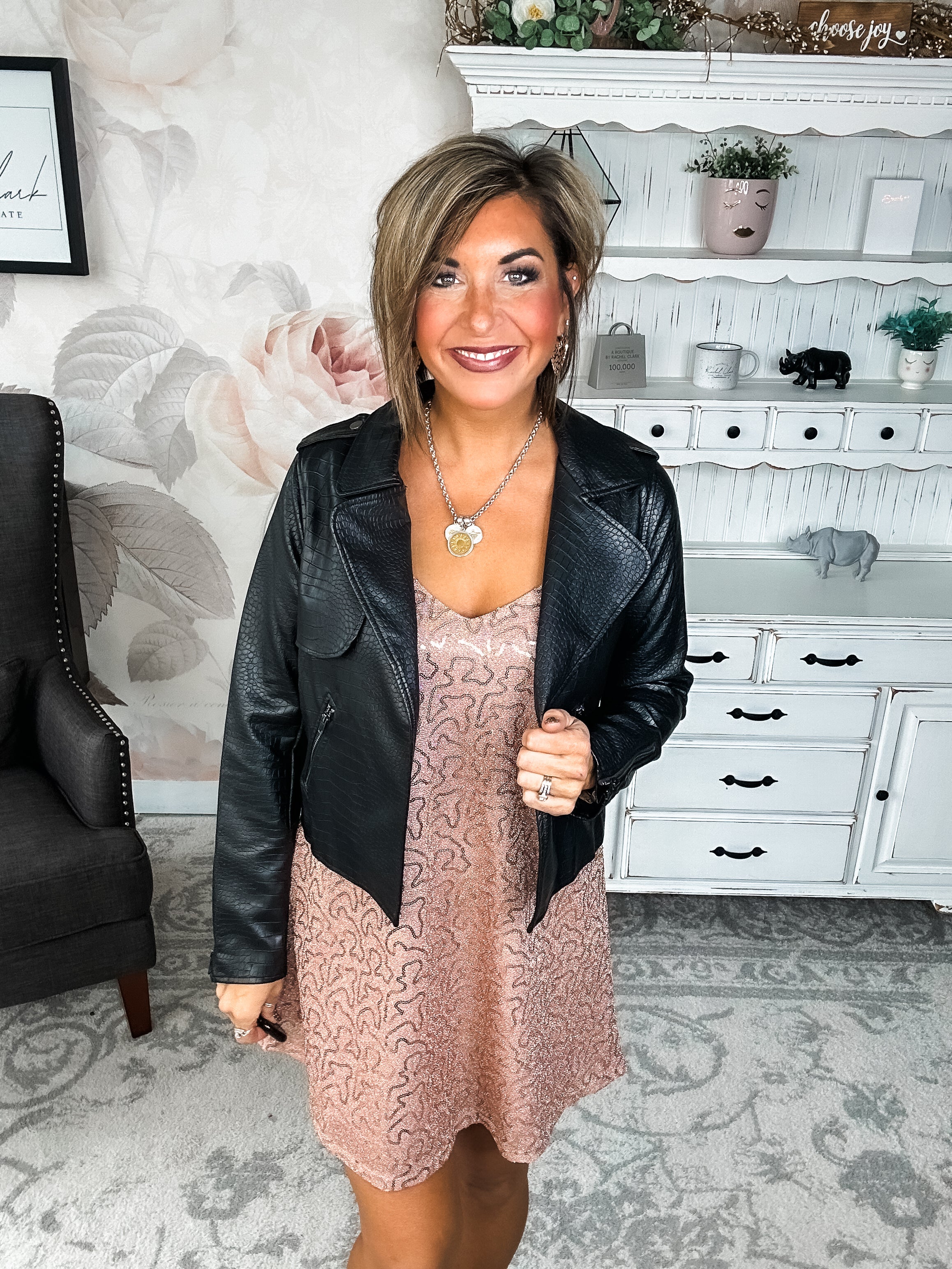 Felt the Love Sequin Dress