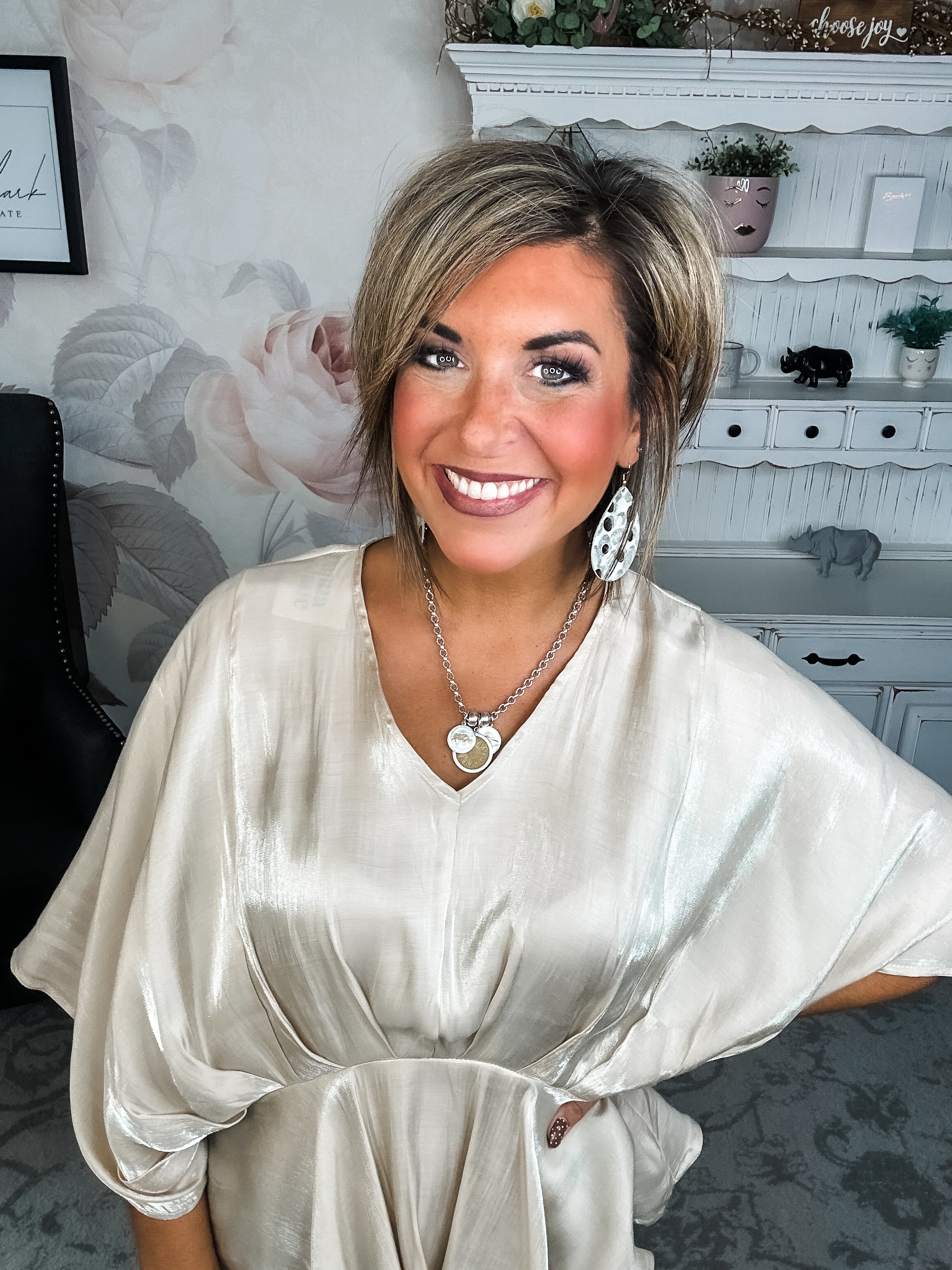 All My Trust In You Blouse - Champagne