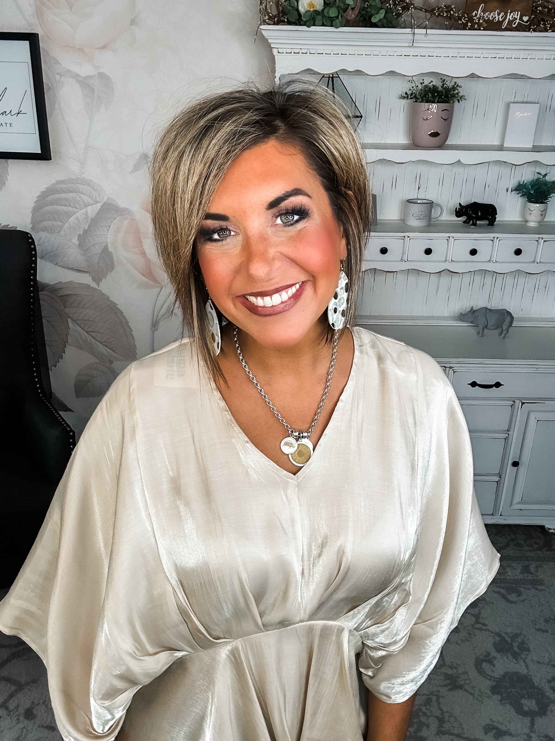 All My Trust In You Blouse - Champagne