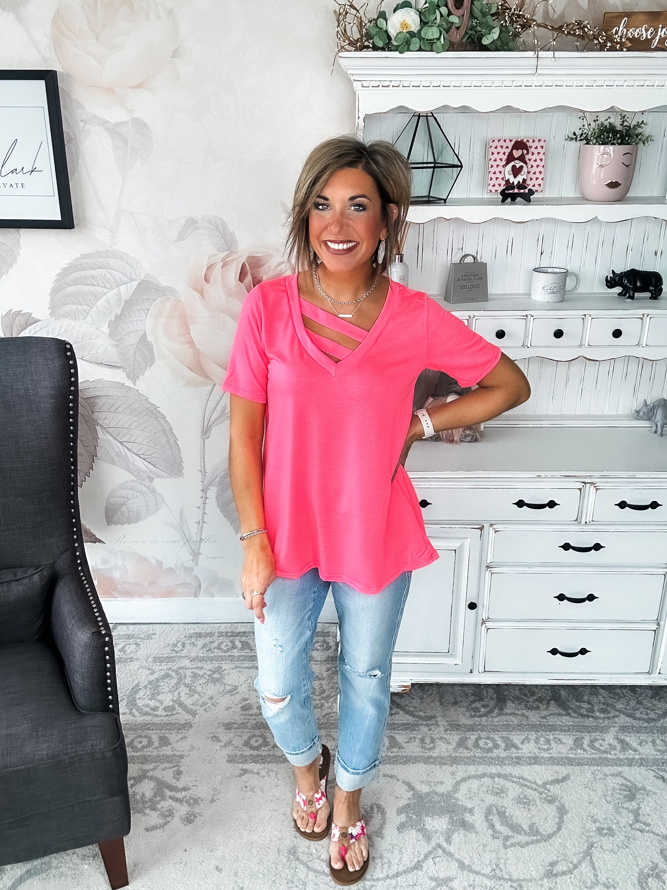 Looking Sideways Tee