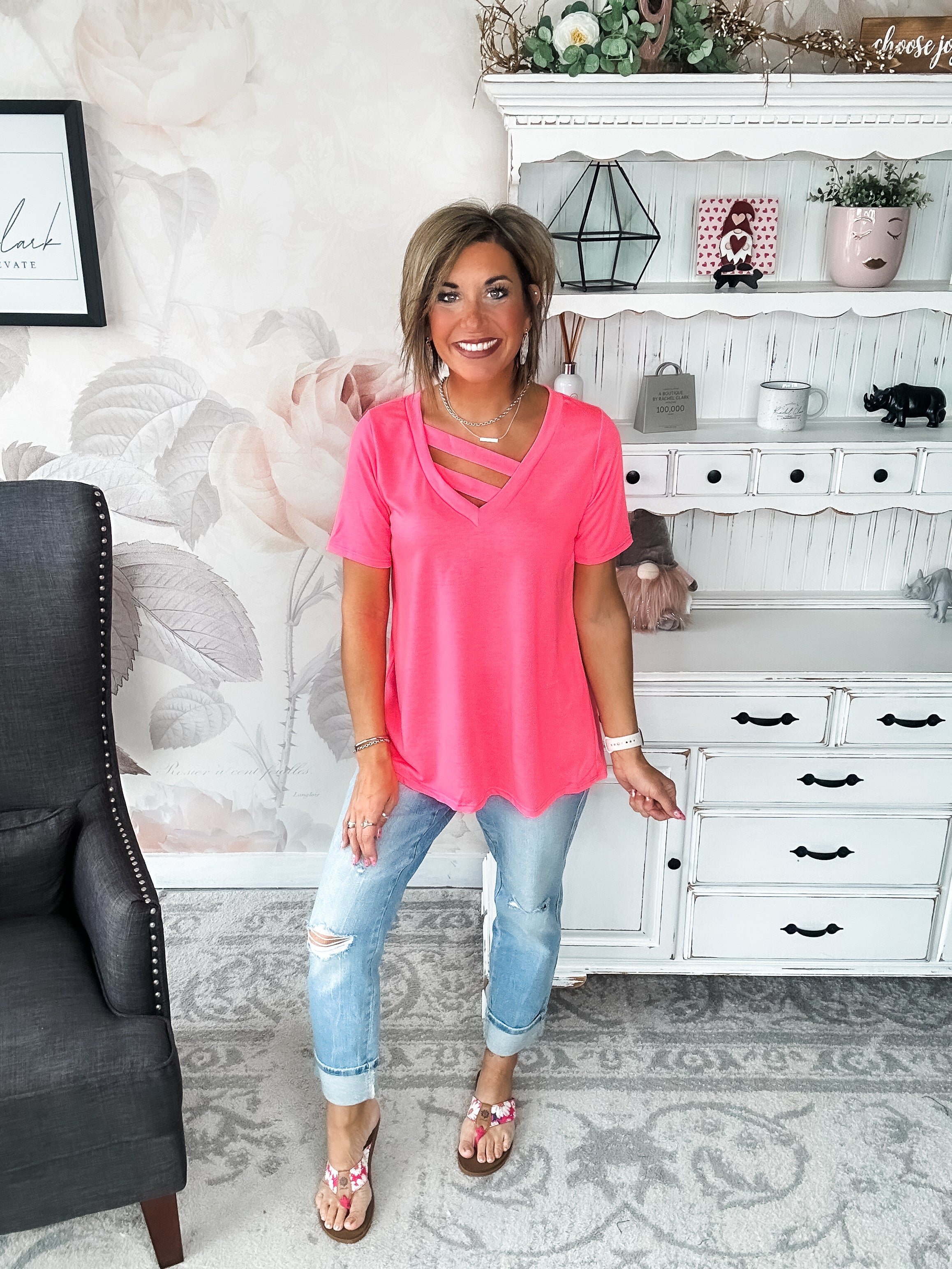 Looking Sideways Tee