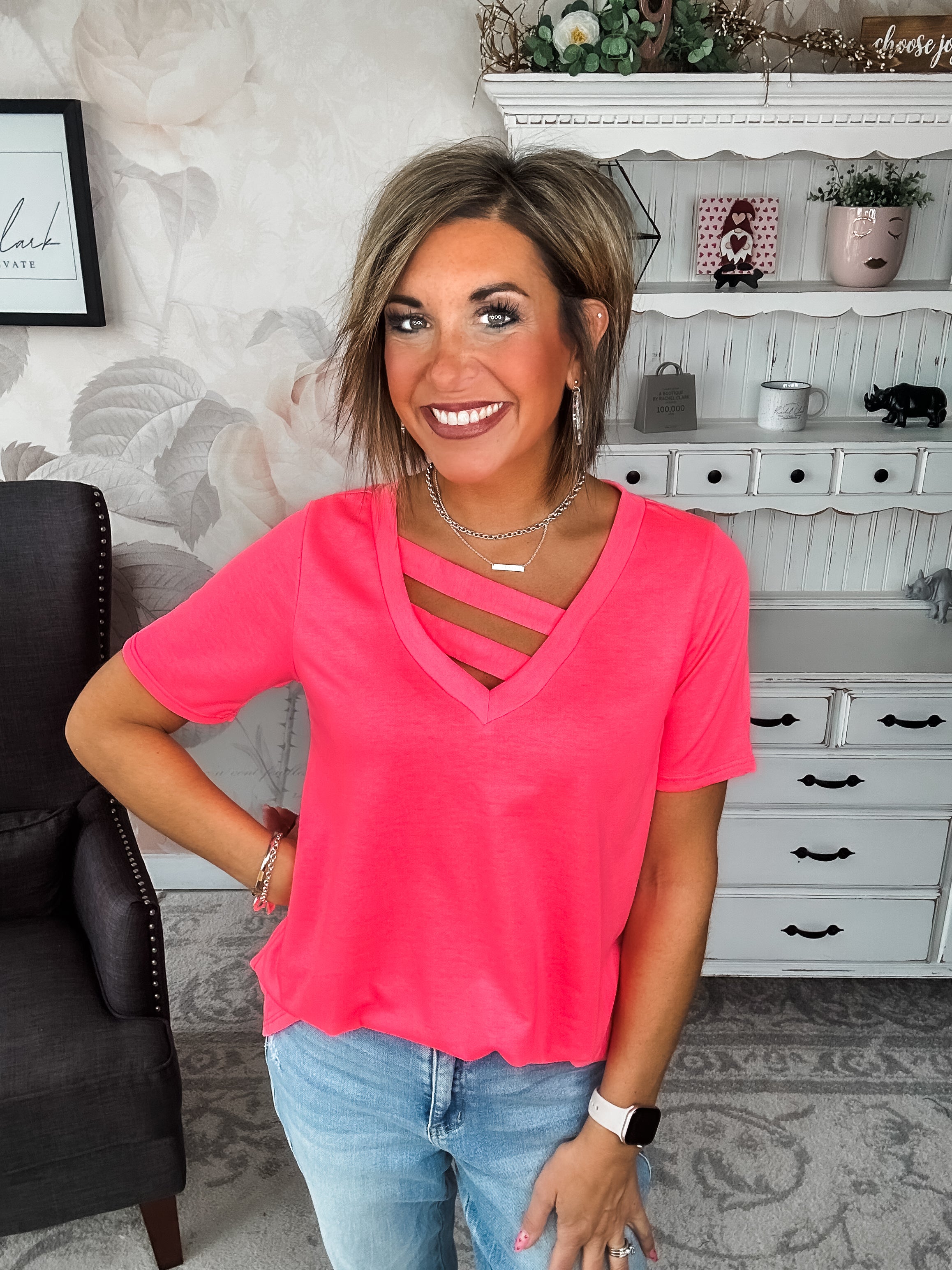 Looking Sideways Tee