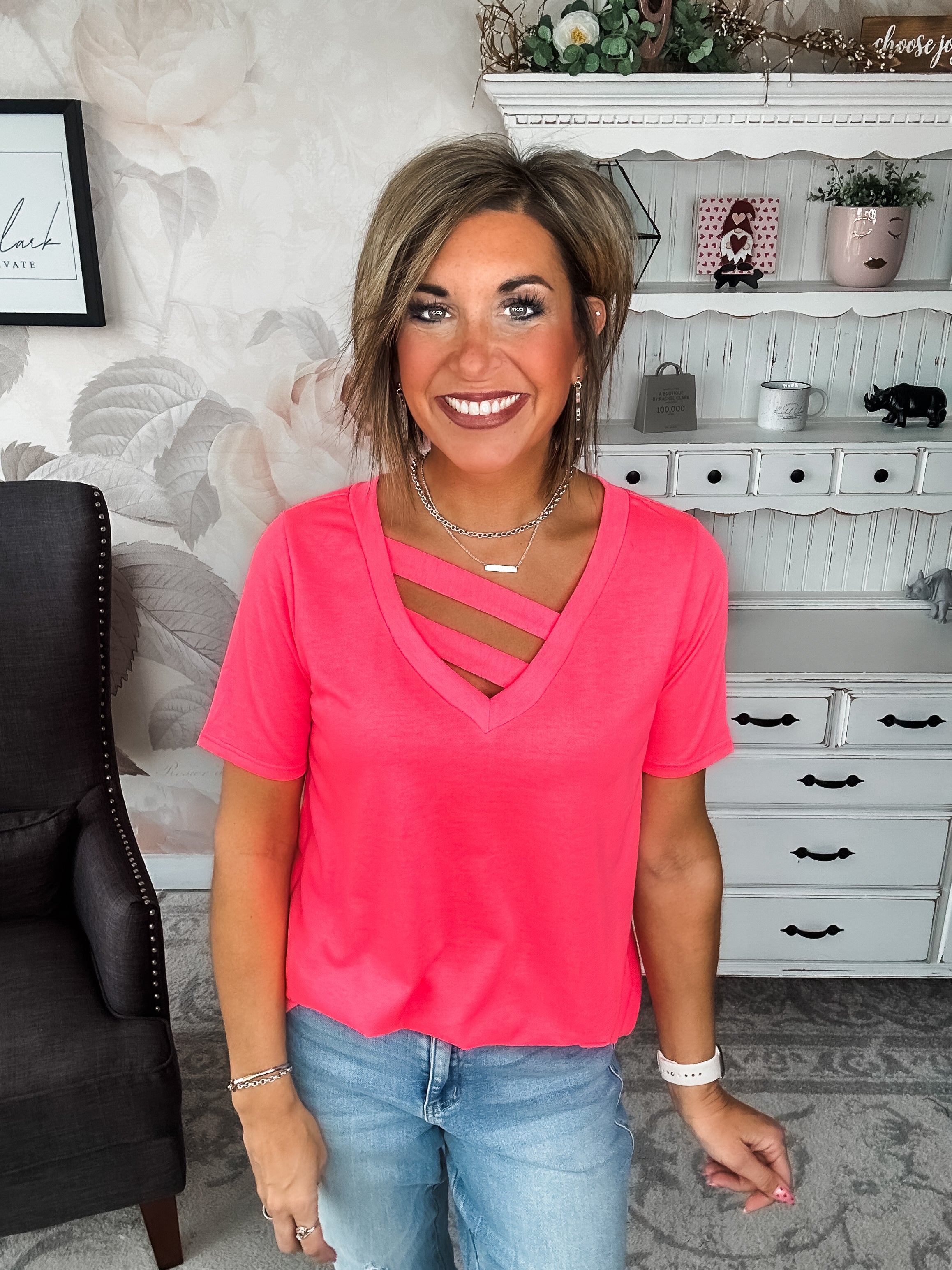 Looking Sideways Tee