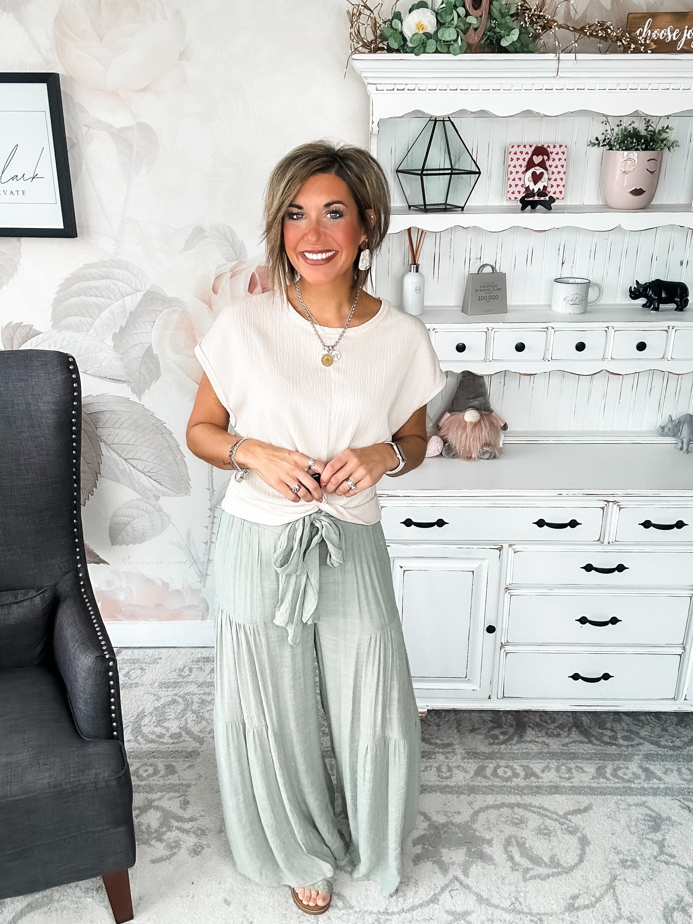 Just Like You Top - Taupe