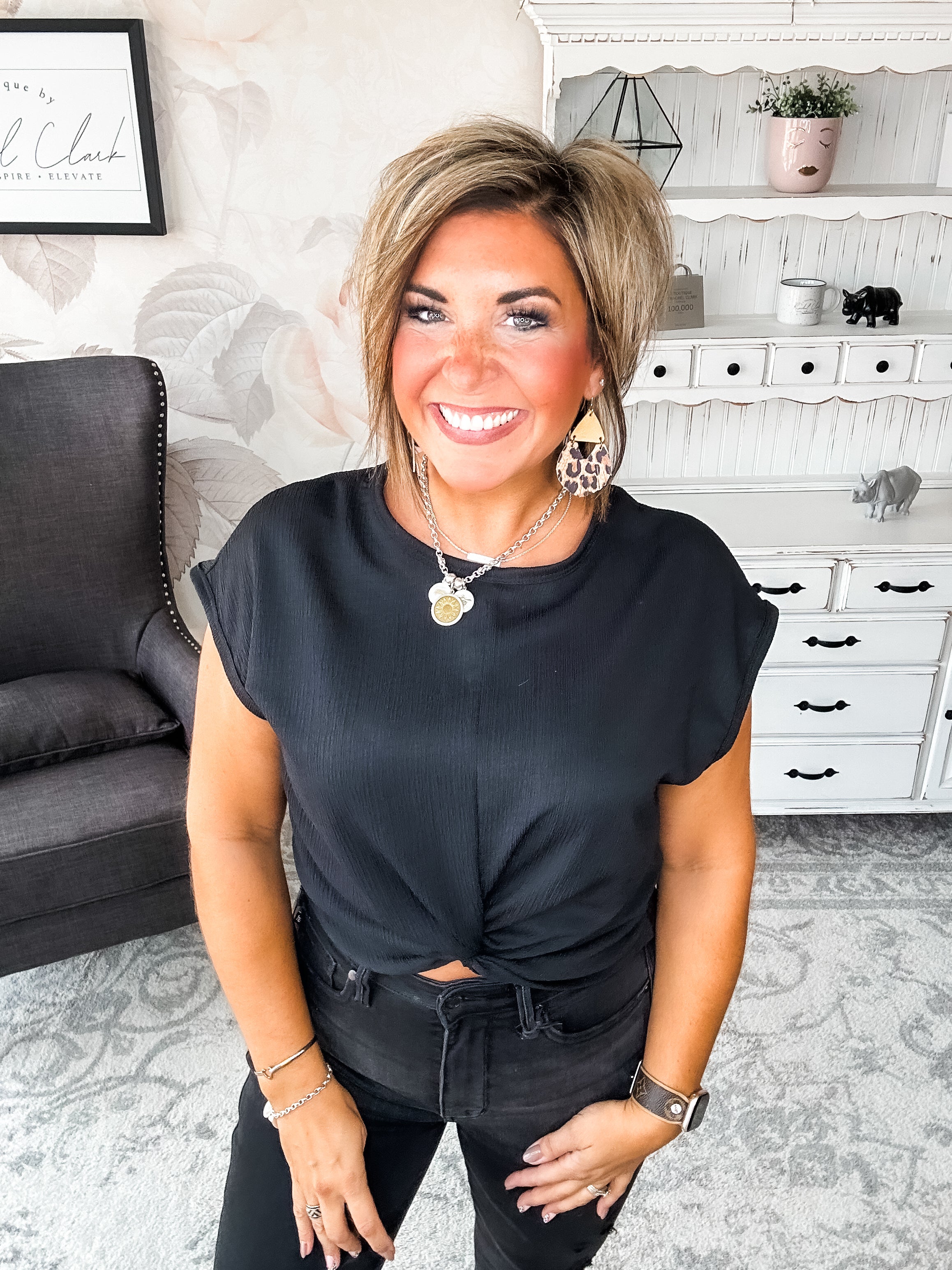 Just Like You Top - Black