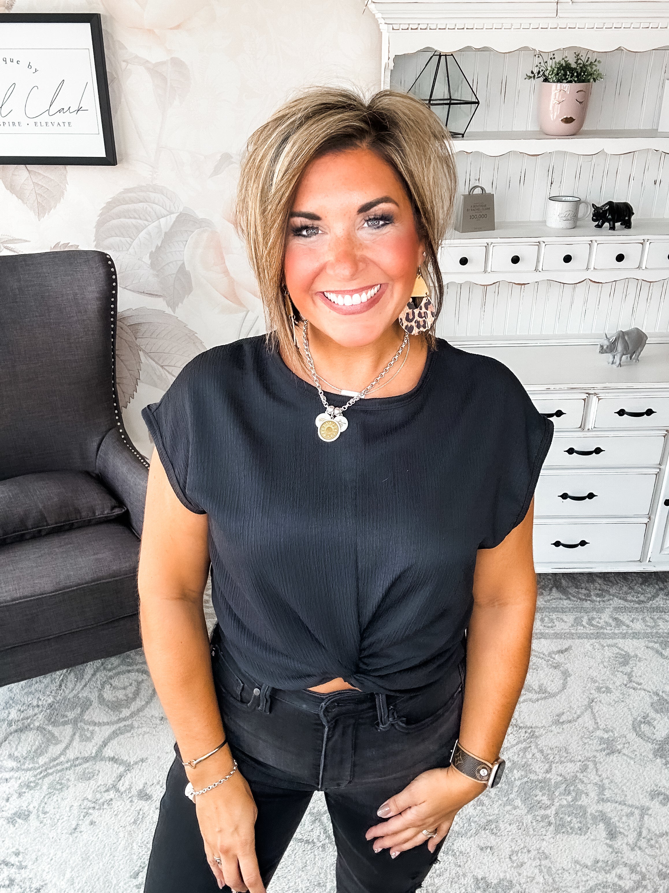 Just Like You Top - Black