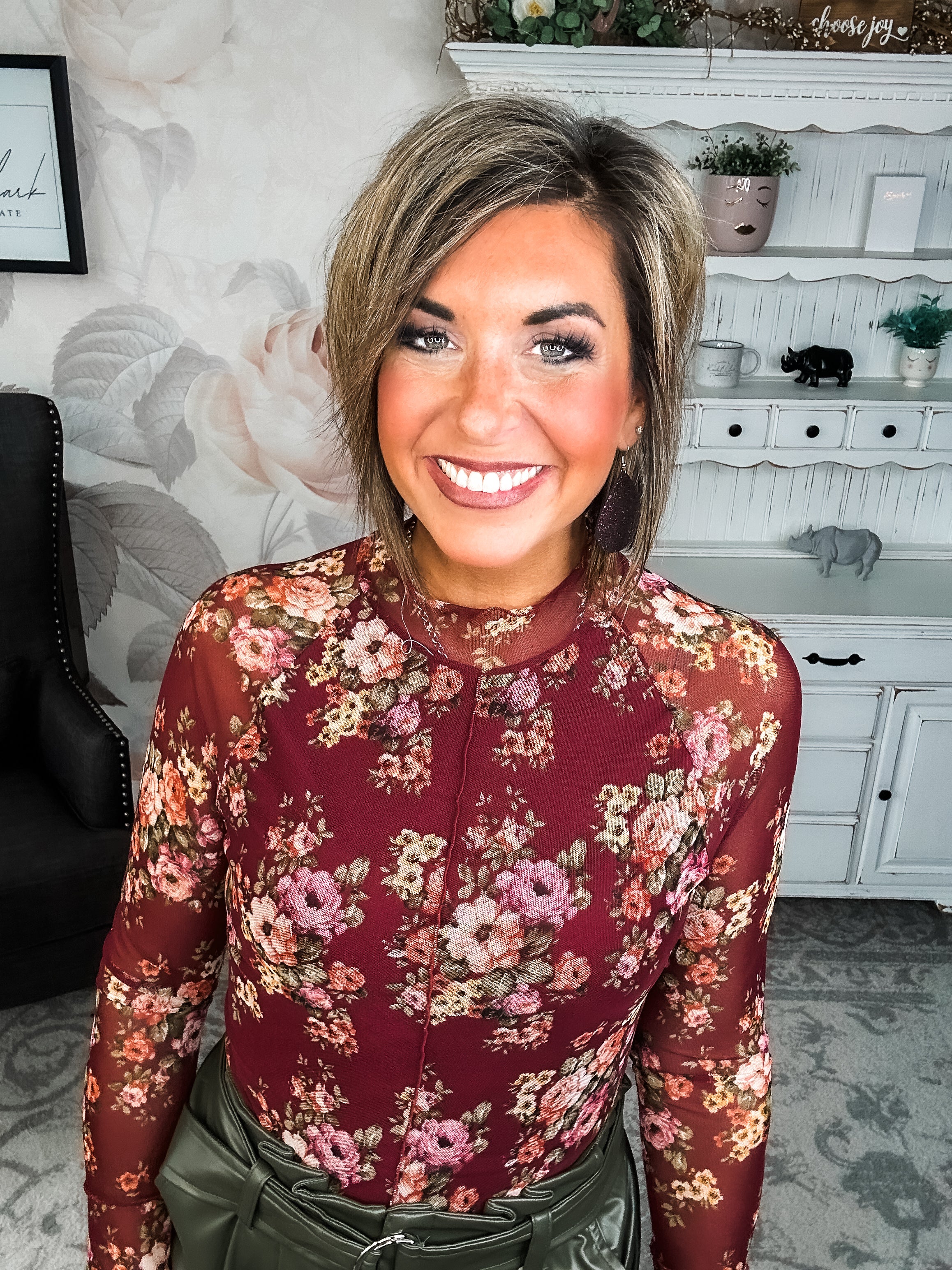 Better Than I Ever Did Top - Burgundy