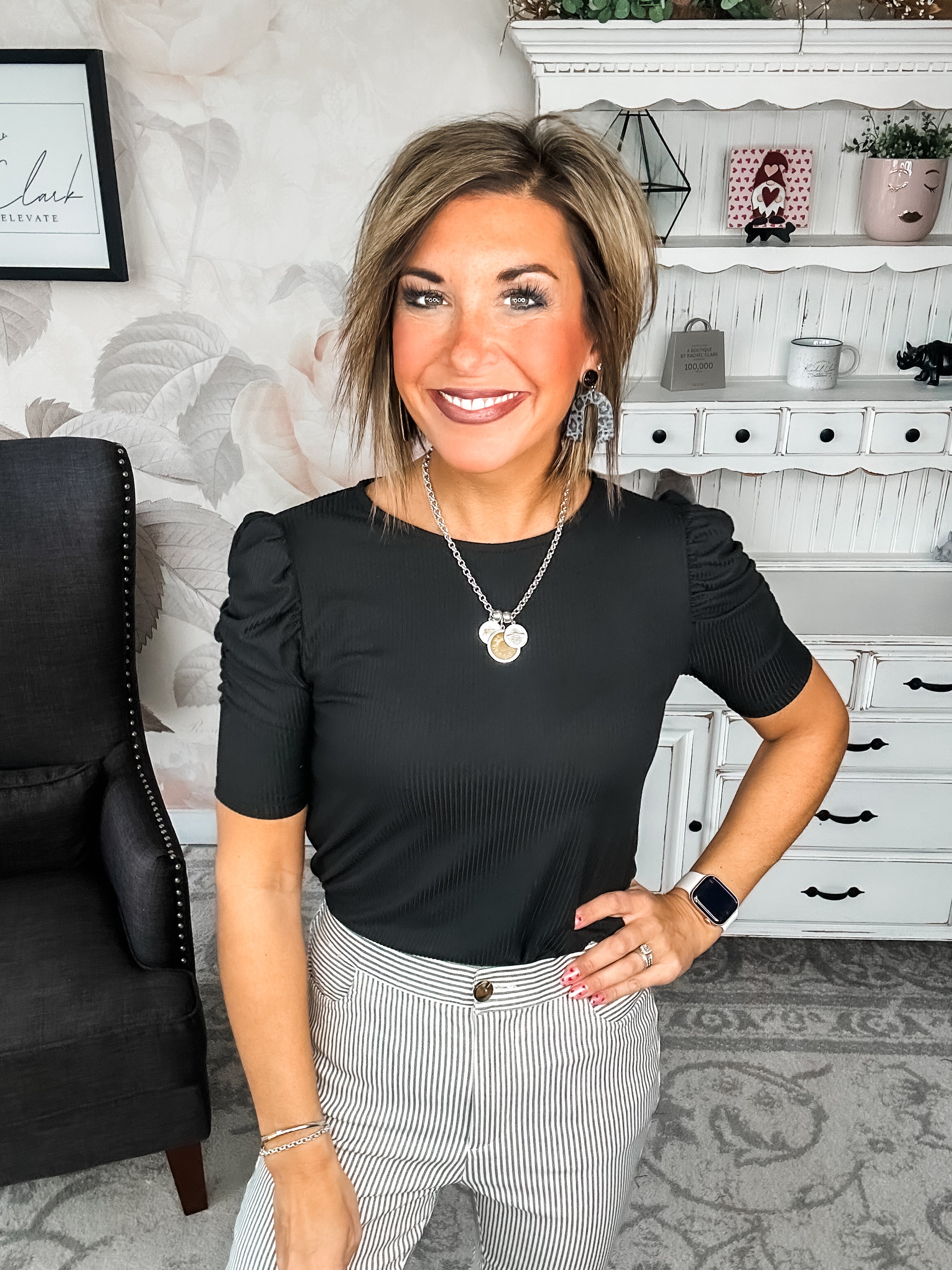 Can't Live Without You Top - Black