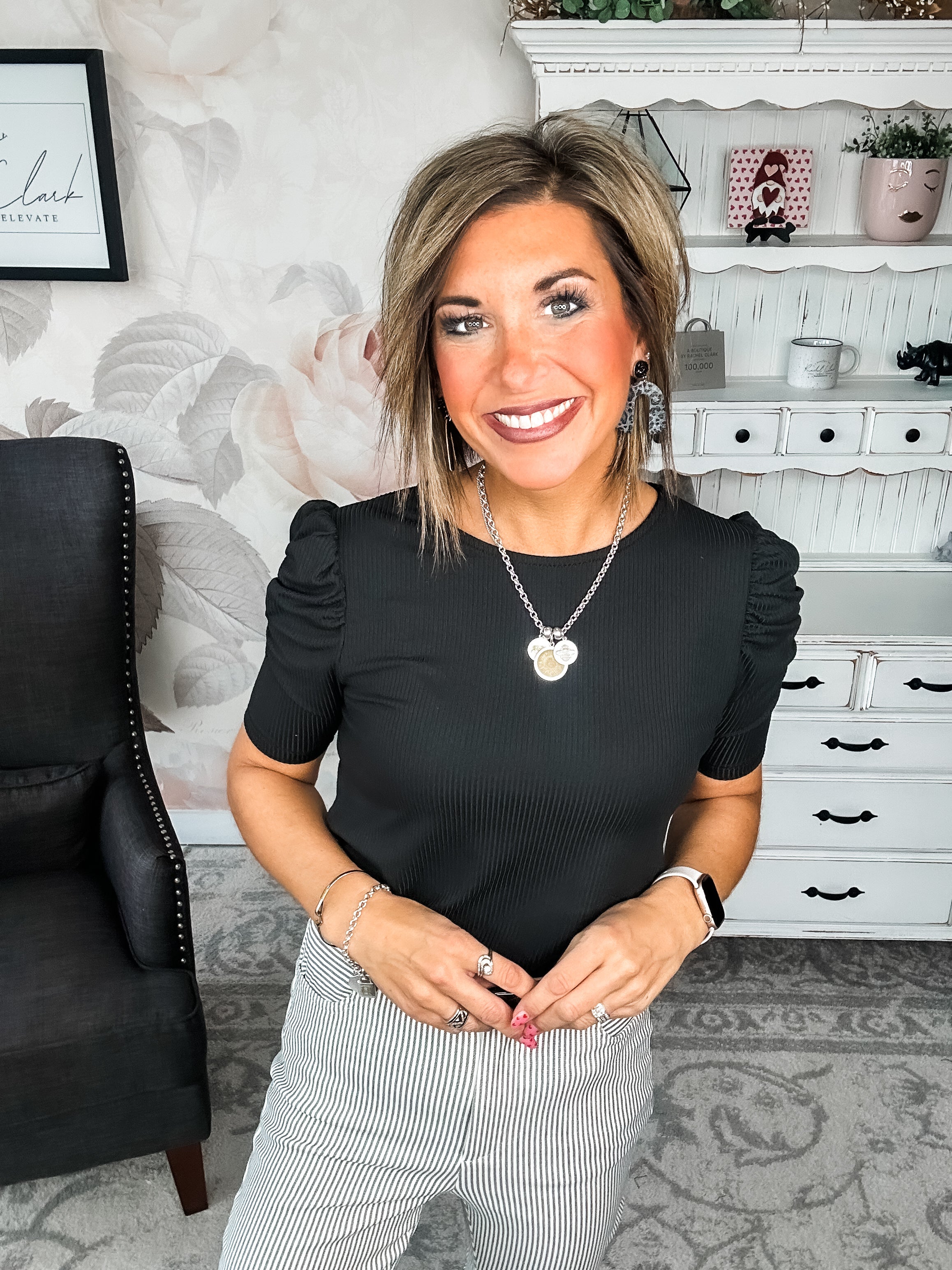 Can't Live Without You Top - Black