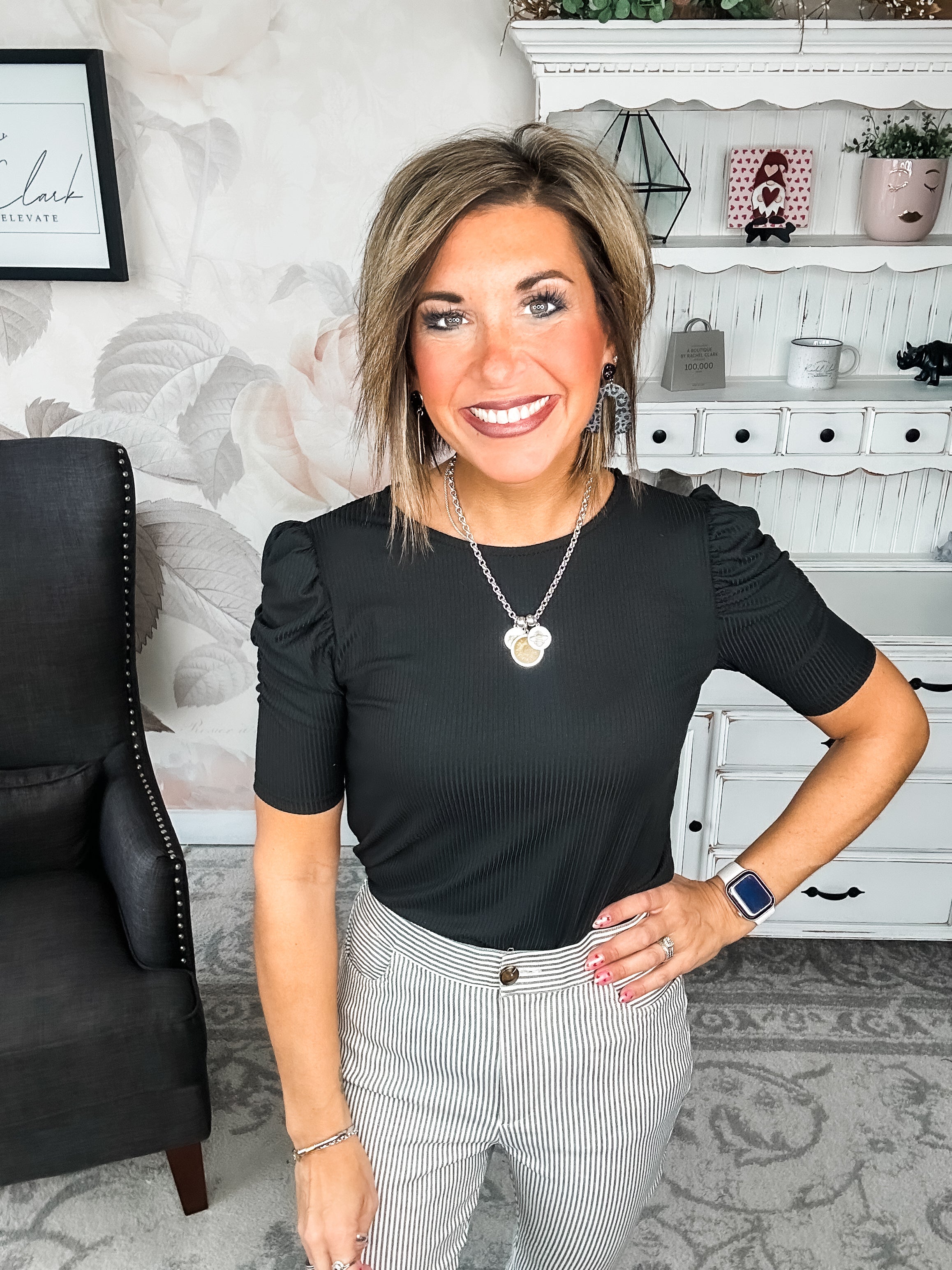 Can't Live Without You Top - Black