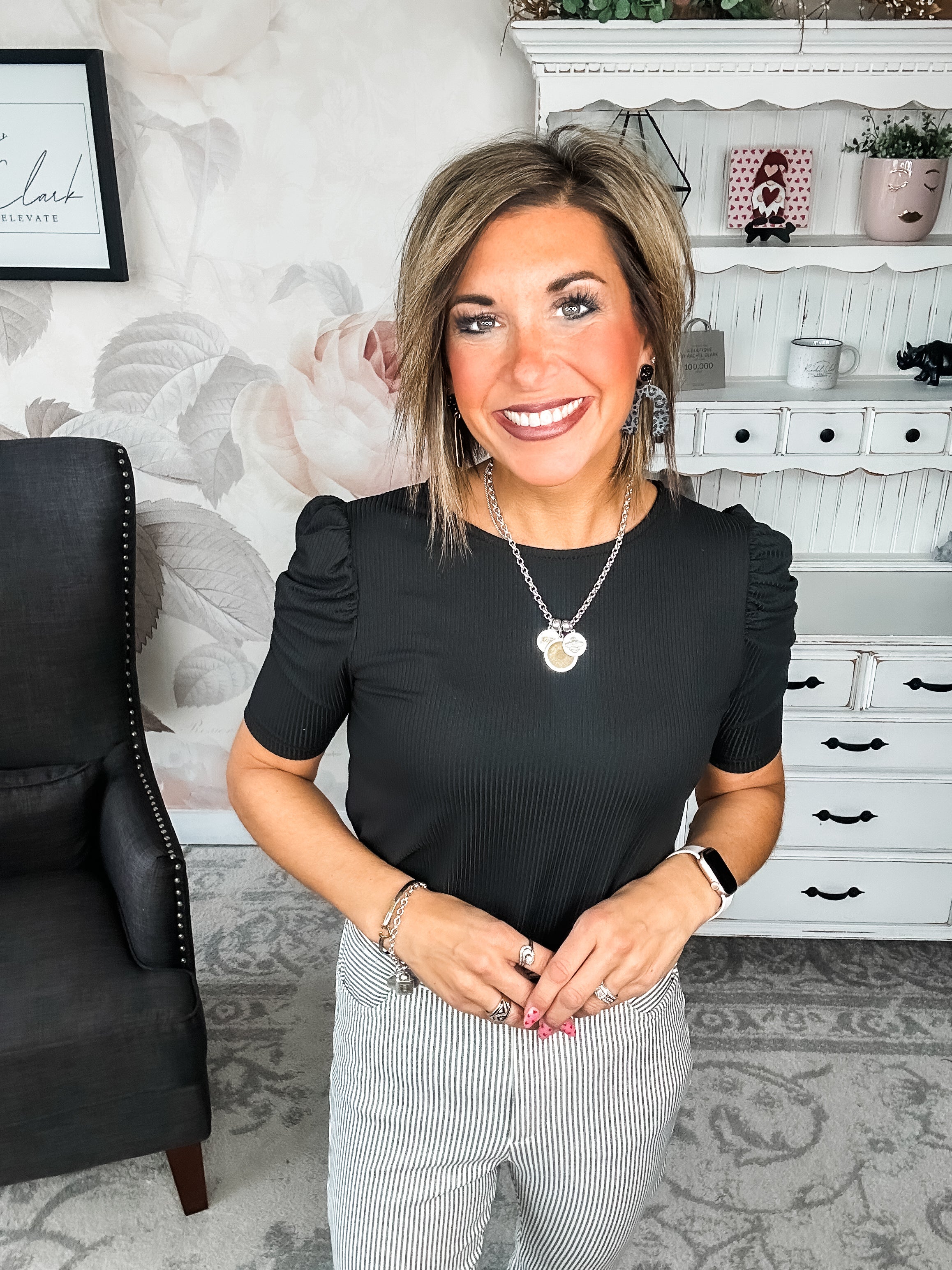 Can't Live Without You Top - Black